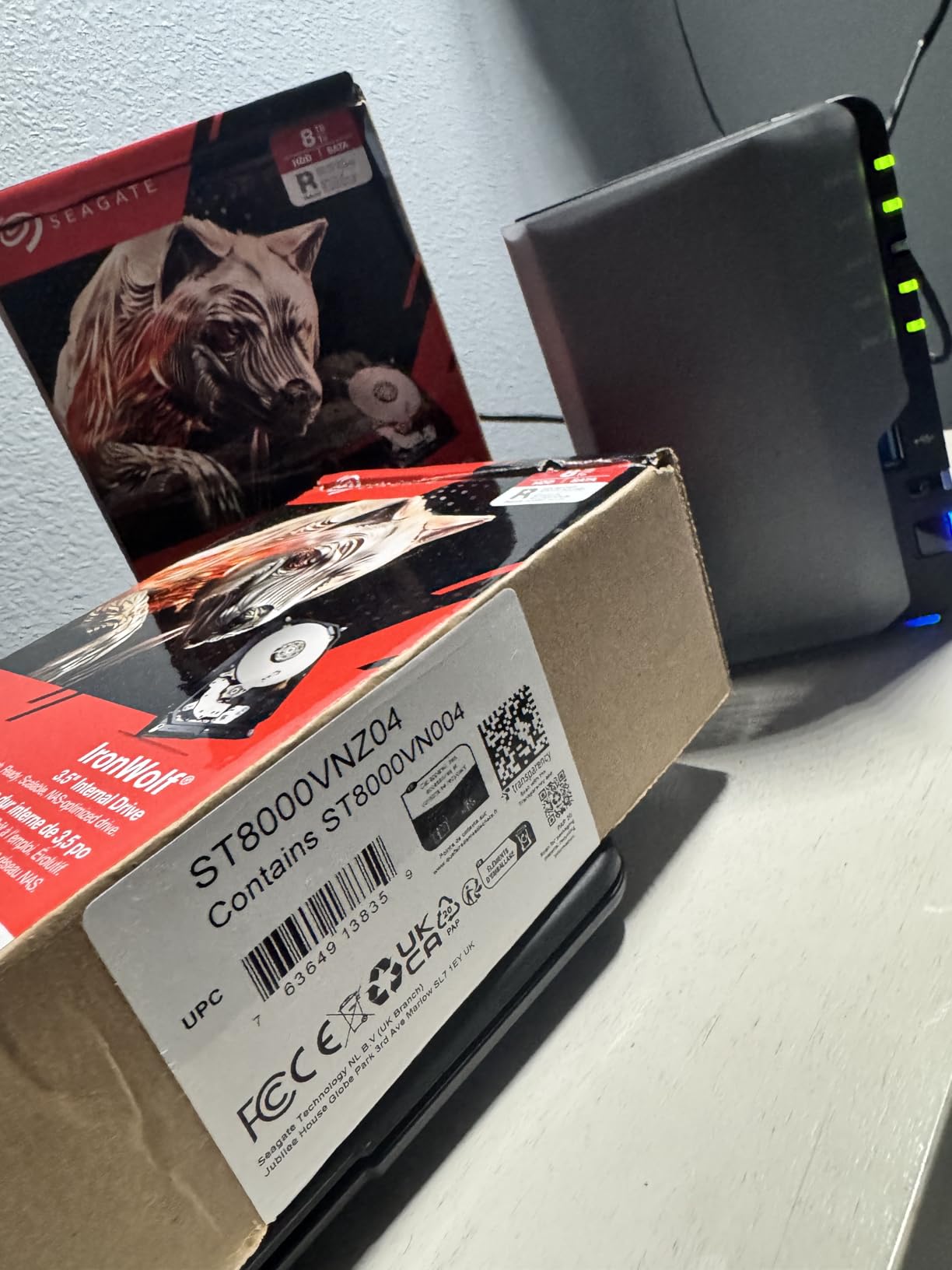 Seagate 8TB IronWolf Internal NAS Hard Drive | SATA 6 Gb/s (ST8000VNZ04) customer photo 2