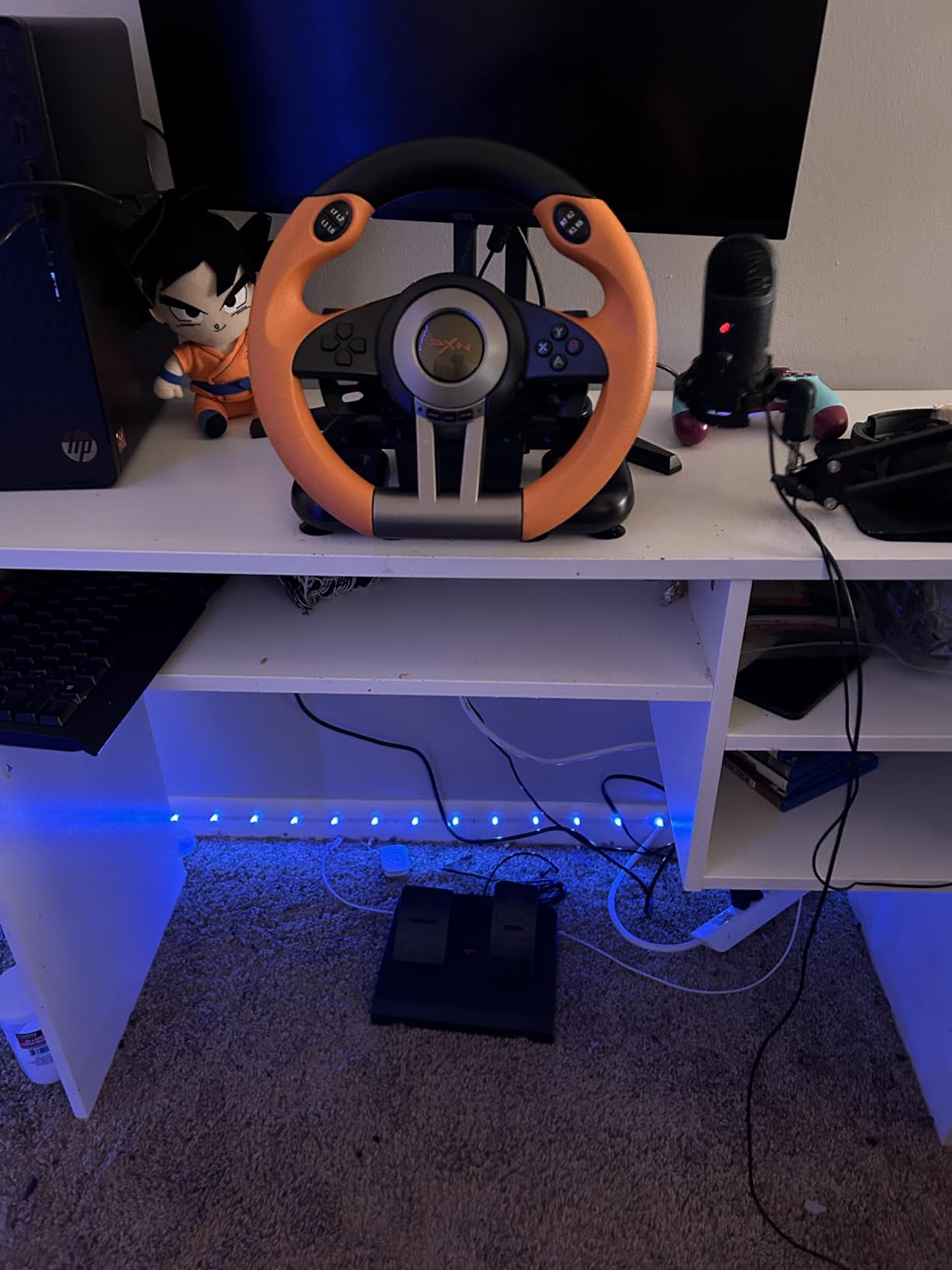 PXN V3PRO PC Racing Wheel Simulator with Pedals for PC, PS3, PS4, Nintendo Switch, Xbox customer photo 2