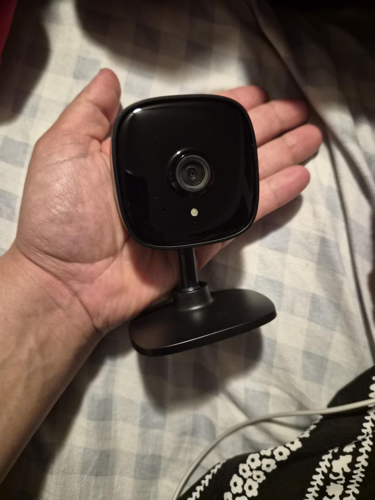 TP-Link Tapo 1080P Indoor Security Camera for Baby Monitor, Dog Camera w/Motion Detection, 2-Way Audio Siren, Night Vision, Cloud & SD Card Storage, Works w/Alexa & Google Home (Tapo C100) customer photo 1