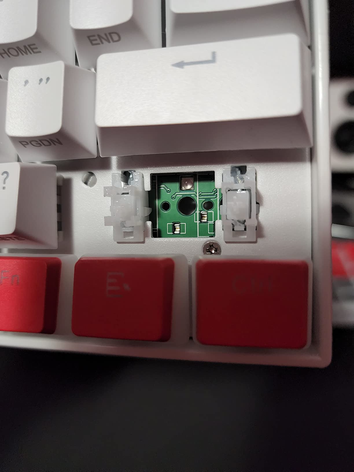 Redragon K530 Pro Draconic 60% Wireless RGB Mechanical Keyboard, BT/2.4Ghz/Wired 3-Mode 61 Keys Compact Gaming Keyboard w/Hot-Swap Socket, Free-Mod Plate Mounted PCB & Tactile Brown Switch customer photo 1