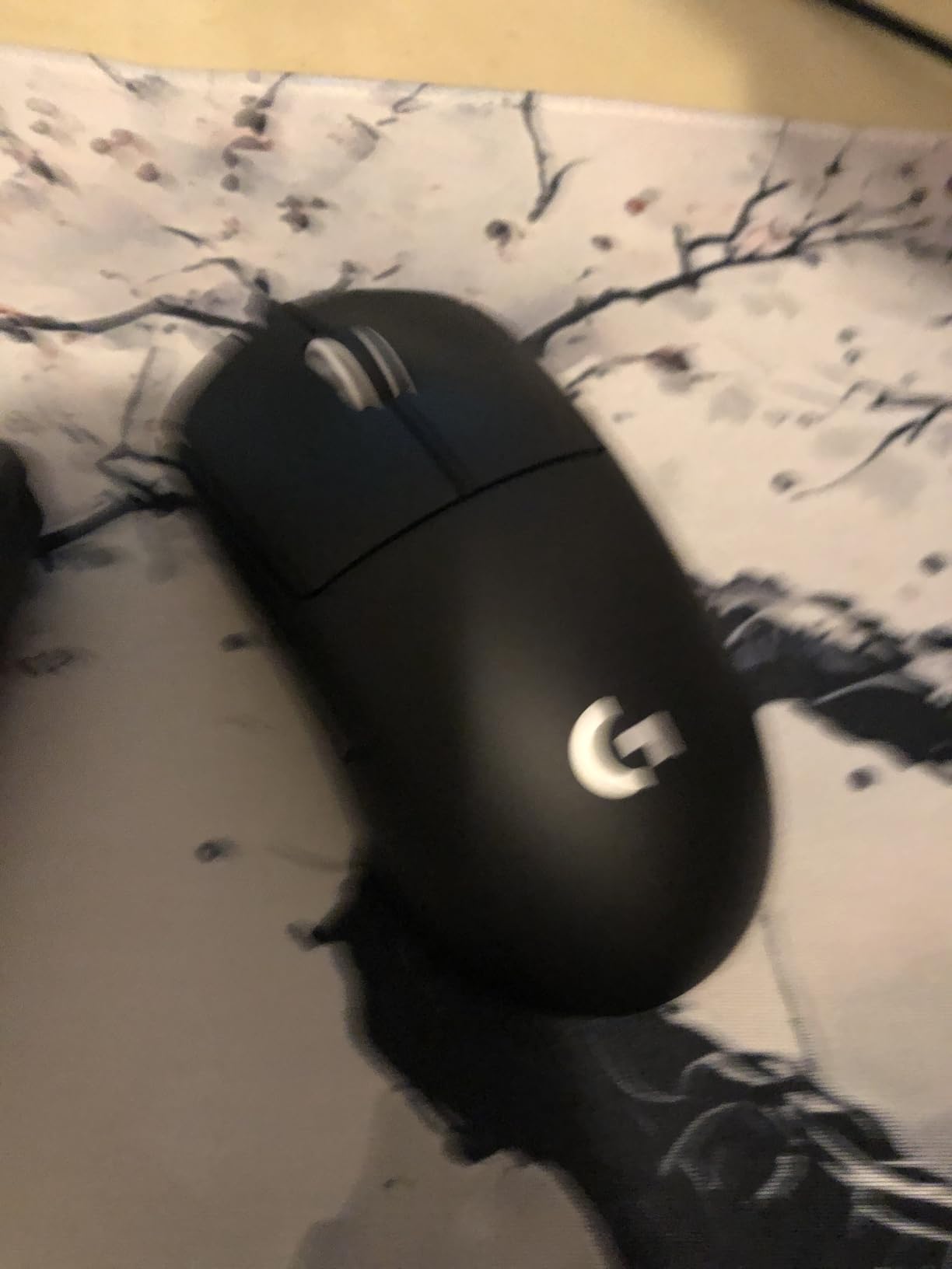 Logitech G PRO X Superlight Wireless Gaming Mouse, Ultra-Lightweight, Hero 25K Sensor, 25,600 DPI, 5 Programmable Buttons, Long Battery Life, Compatible with PC/Mac - White customer photo 1