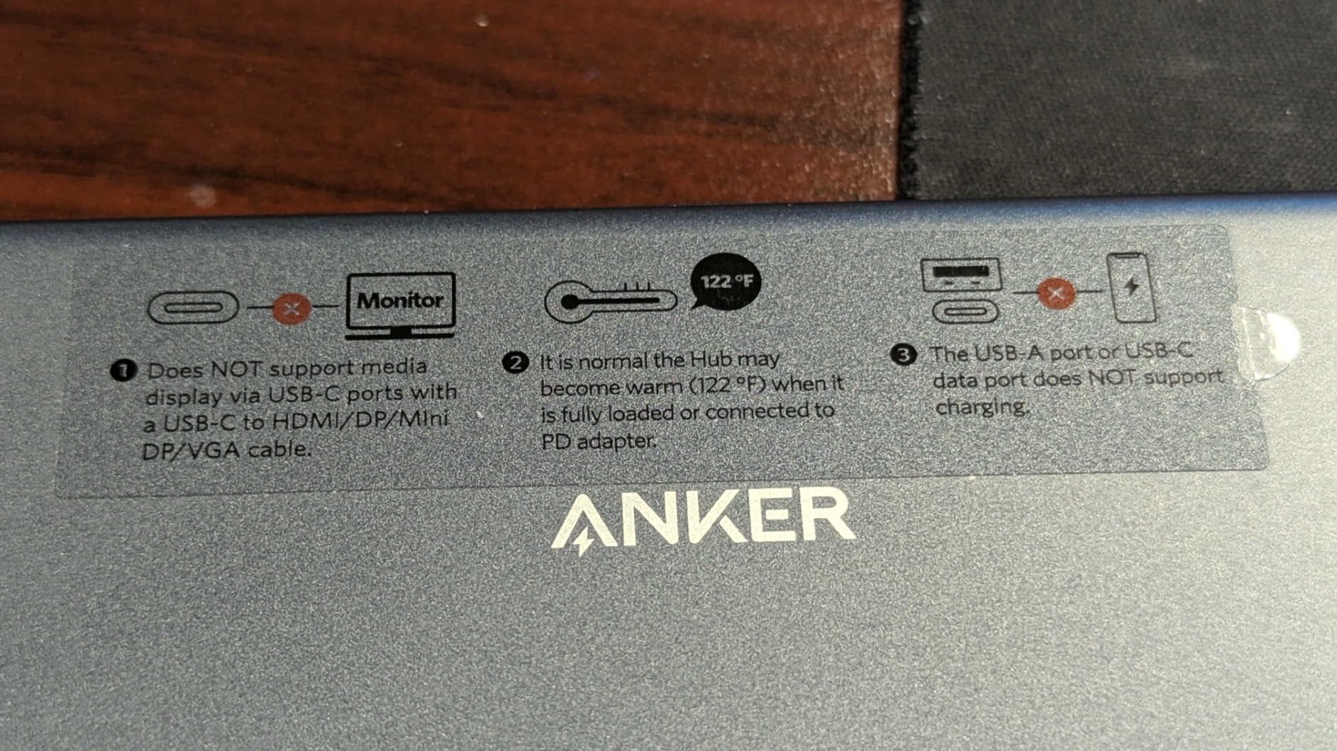 Anker USB-C Hub, 8-in-1 Multiport Ethernet Adapter with 4K@60Hz HDMI Port | 85W Max PD, 10Gbps USB-C & 2 USB-A Data Ports, microSD/SD Card Reader, for USB C Laptops, MacBook Pro, XPS, iPad and More customer photo 2