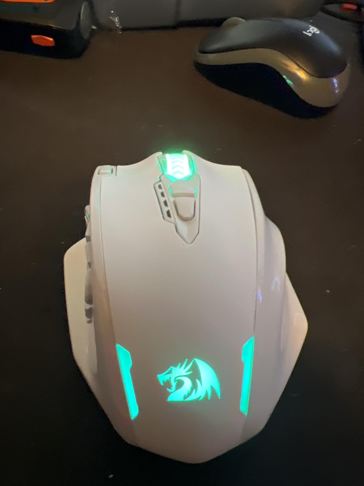Redragon M913 Wireless RGB MMO Gaming Mouse 16000 DPI Remapping Keys | Cable-Free 0 Delay Dedicated for FPS Gamers, Redefine Keybinding Macro, Vibing Backlight, Ergonomic Grip Body Comfort customer photo 2