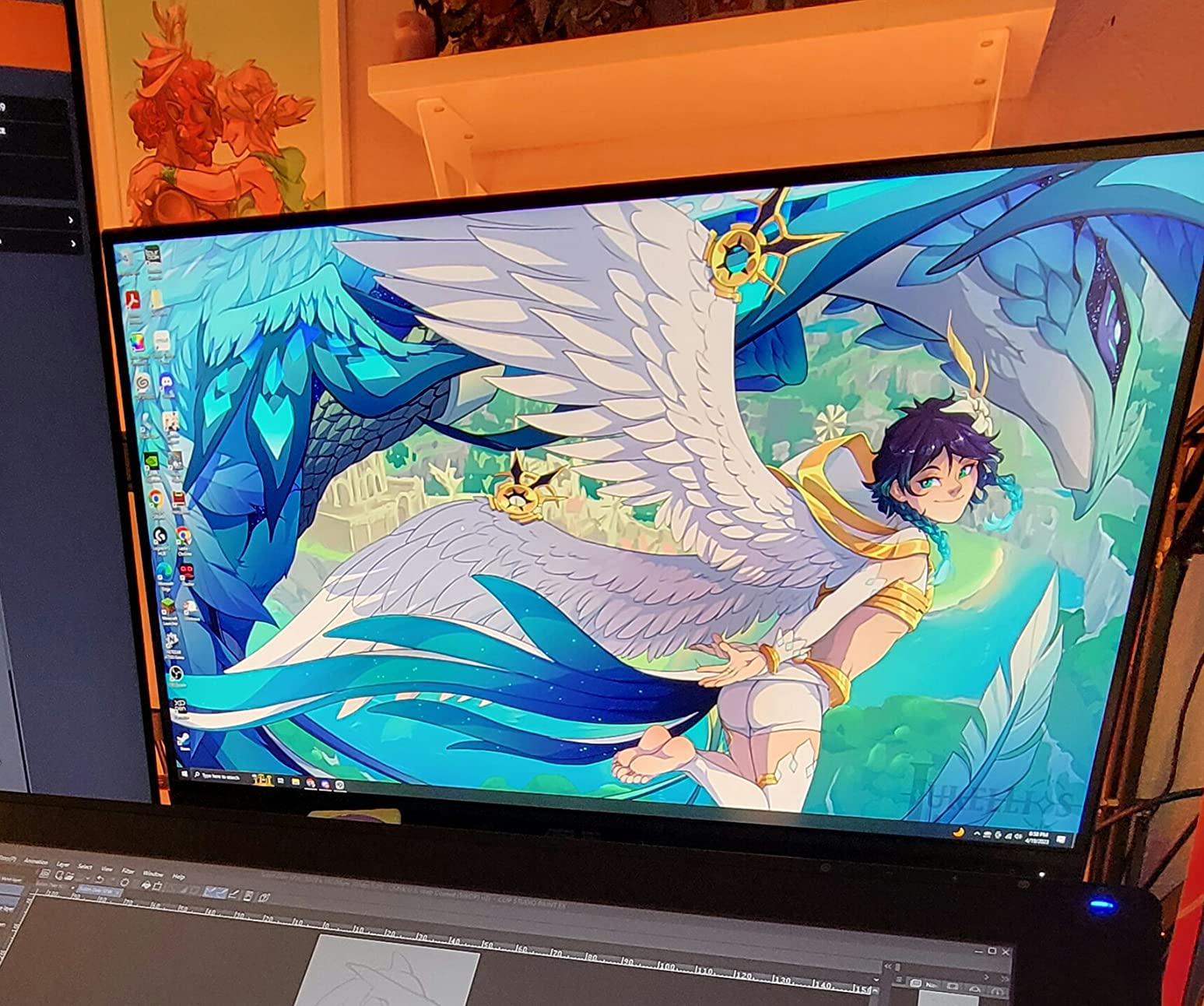 ASUS ProArt PA278QV 27 Inch 1440p QHD Professional Monitor - Calman Verified, IPS, Height Adjustable, 100% sRGB, Eye Care, Anti-Glare, Ergonomic Stand, Rec.709 customer photo 1