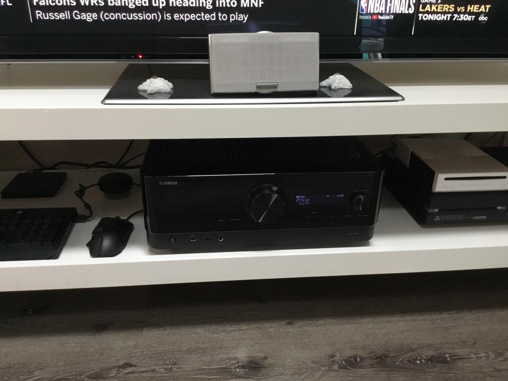 YAMAHA RX-V4A 5.2-Channel AV Receiver with MusicCast, 8K HDMI with MusicCast and YPAO for home theater, gaming and wireless streaming customer photo 2
