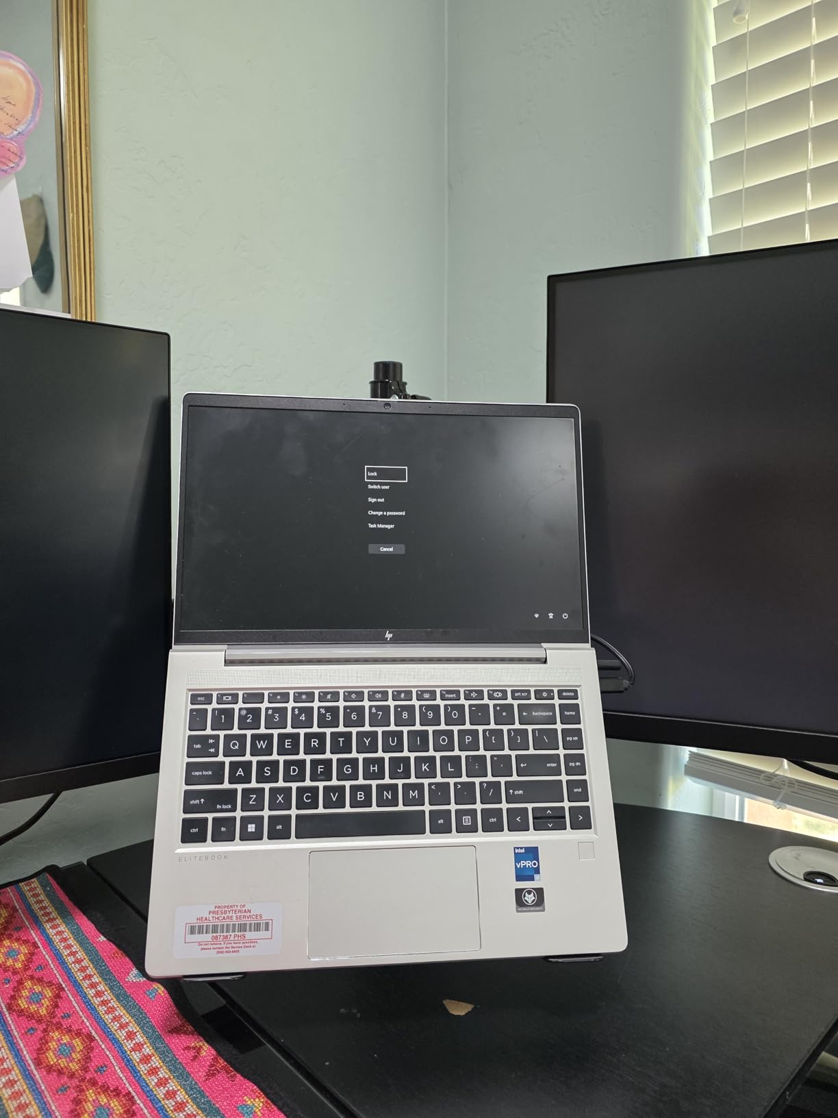 HUANUO Dual Monitor and Laptop Mount for Max 32