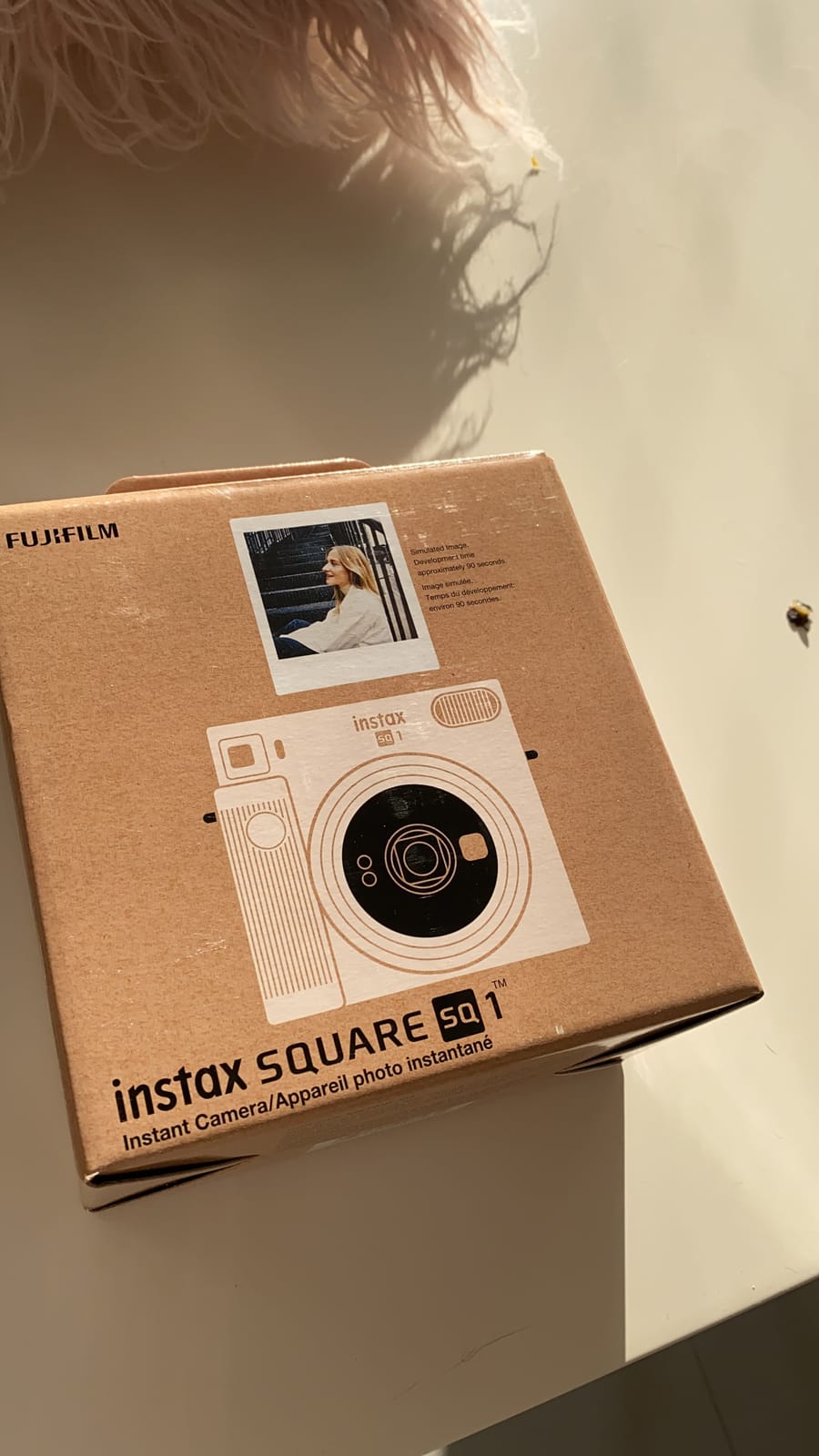 FUJIFILM Instax Square SQ1 Instant Camera - Chalk White customer photo 2