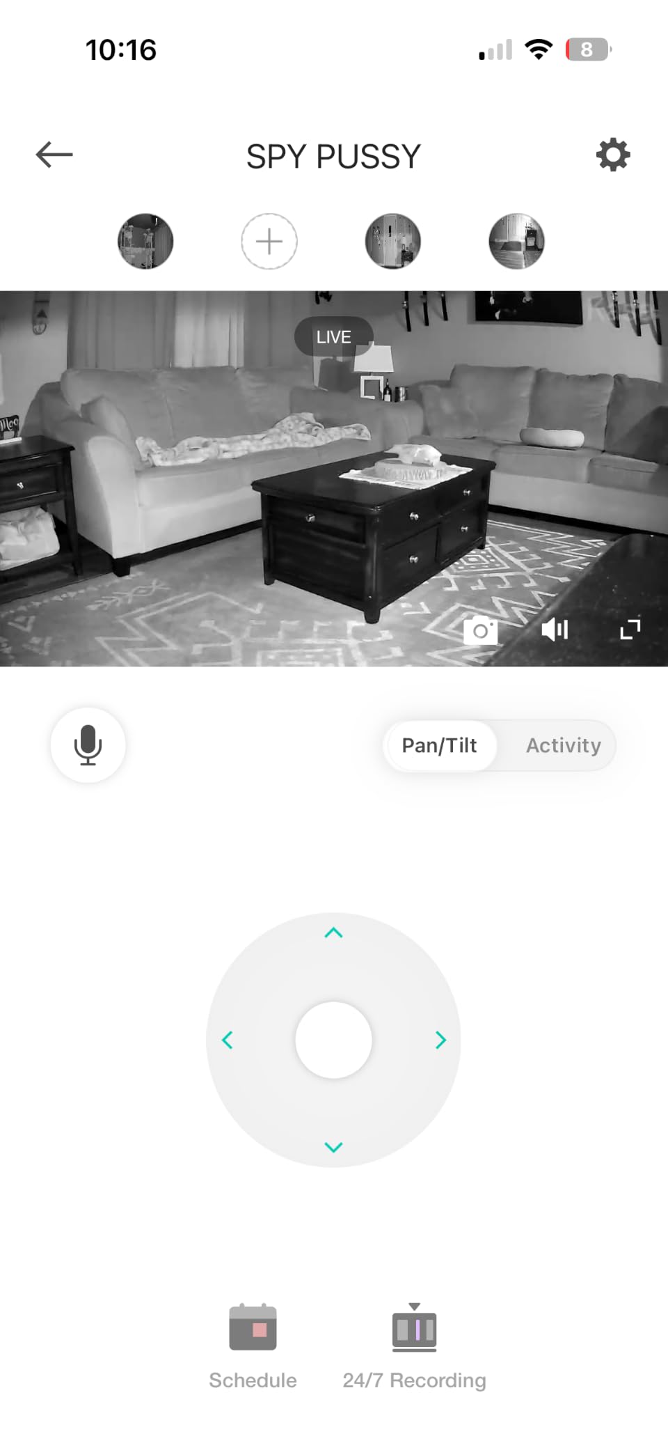 Kasa 1080p Indoor Pan/Tilt Wired Security Camera, Baby & Pet Monitor, EC70 | Motion Detection & Tracking, 2-Way Audio, Night Vision, Subscription-Free Local Storage or Optional Cloud customer photo 2
