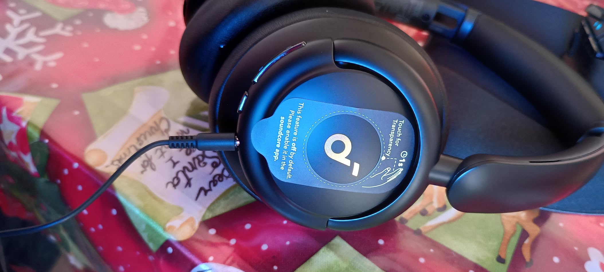 Soundcore by Anker Q30 Hybrid Active Noise Cancelling Headphones, Over-Ear Bluetooth, 50H ANC Playtime - Black customer photo 2