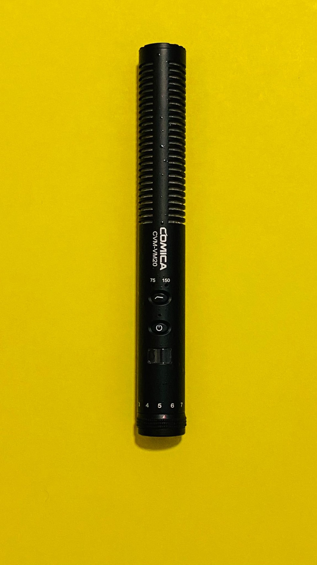 COMICA VM20 Professional Shotgun Microphone for iPhones, Androids, Cameras | Super Cardioid, 60H Working Time, OLED Display, 75/150HZ Low Cut Filters, Video Mic for Vlogging Film Interview Video Record customer photo 1