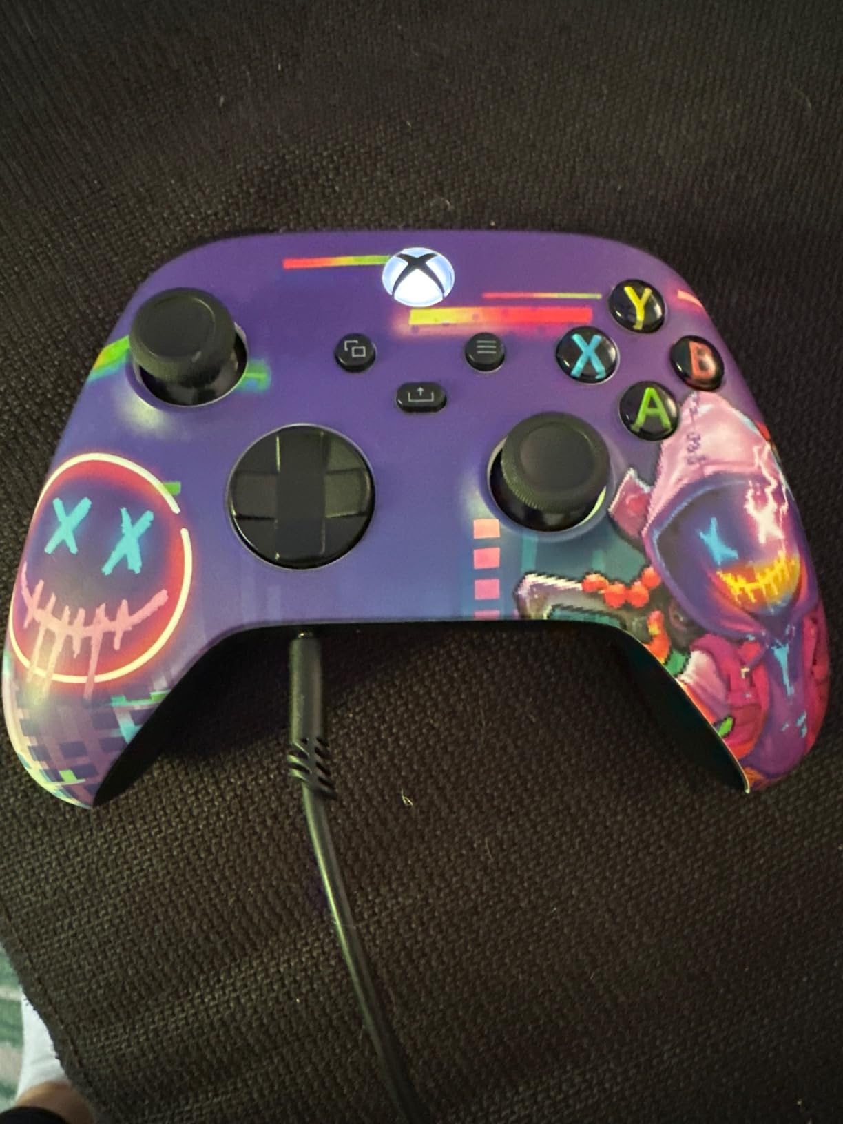 DreamController Go-Ku Custom X-box Controller Wireless compatible with X-box One/Series X/S Proudly Customized in USA with Permanent HYDRO-DIP Printing (NOT JUST A SKIN) customer photo 1