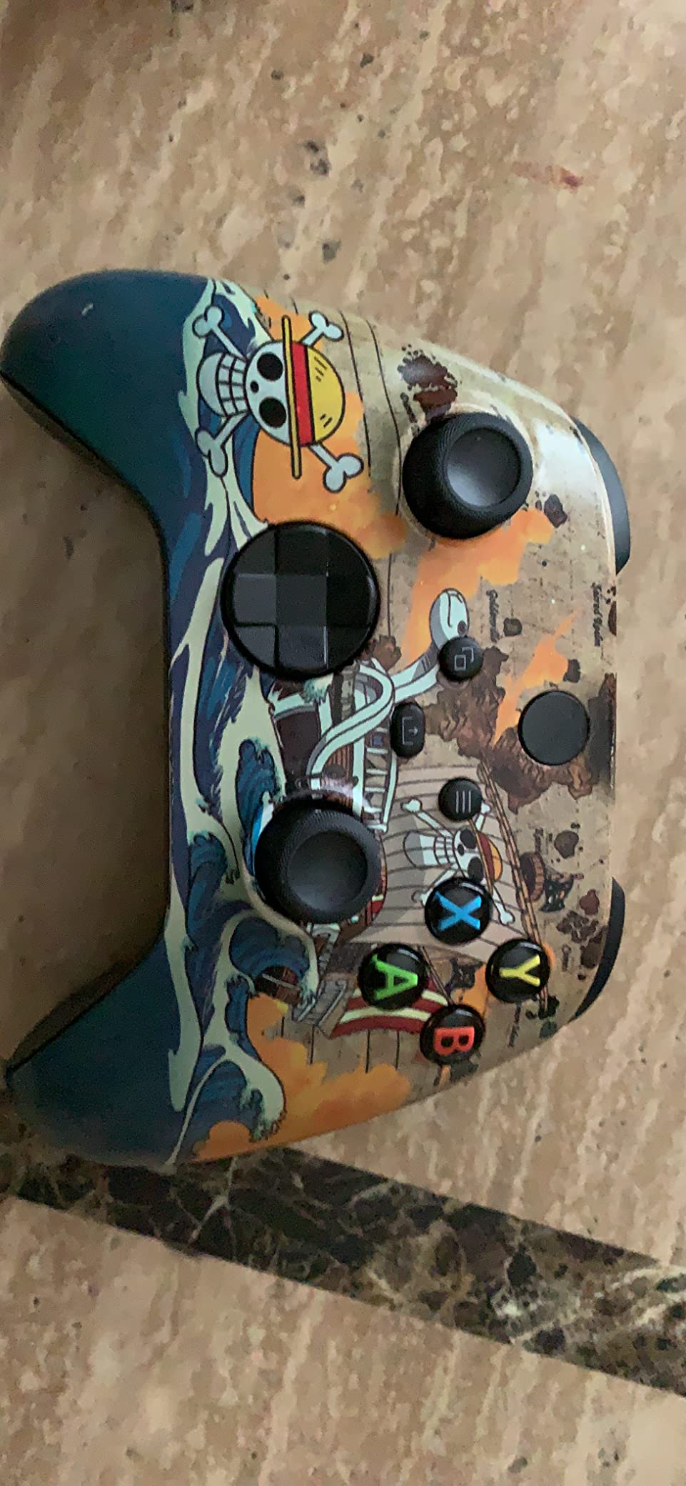 DreamController Go-Ku Custom X-box Controller Wireless compatible with X-box One/Series X/S Proudly Customized in USA with Permanent HYDRO-DIP Printing (NOT JUST A SKIN) customer photo 2