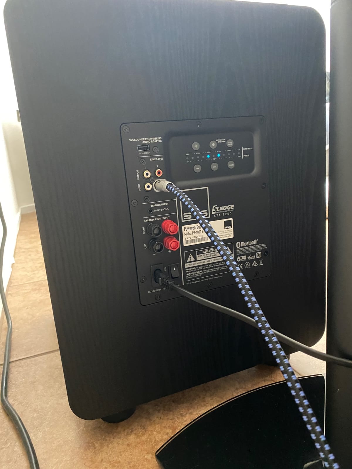 SVS PB-1000 Pro Subwoofer (Black Ash) | 12-in Driver, 325 Watt RMS, Ported Cabinet customer photo 1