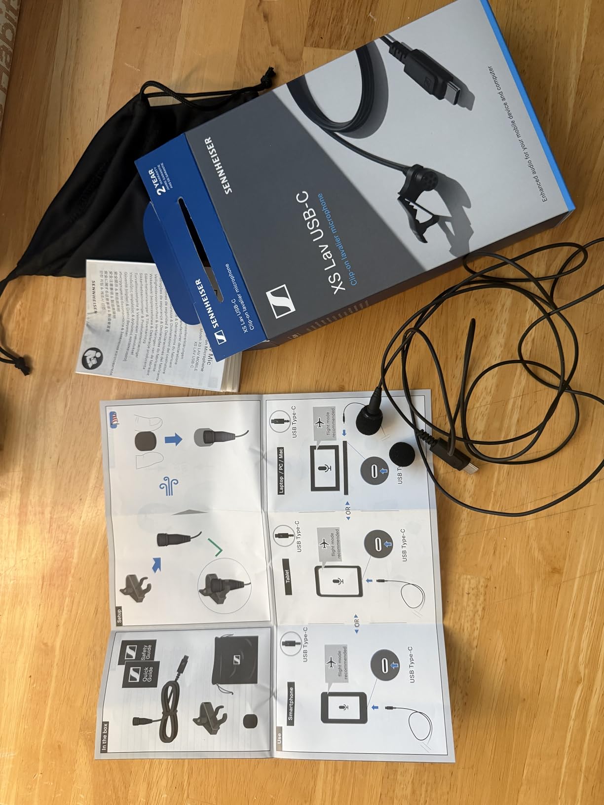 Sennheiser Pro Audio Condenser Microphone, XS Lav USB-C (509261) customer photo 1