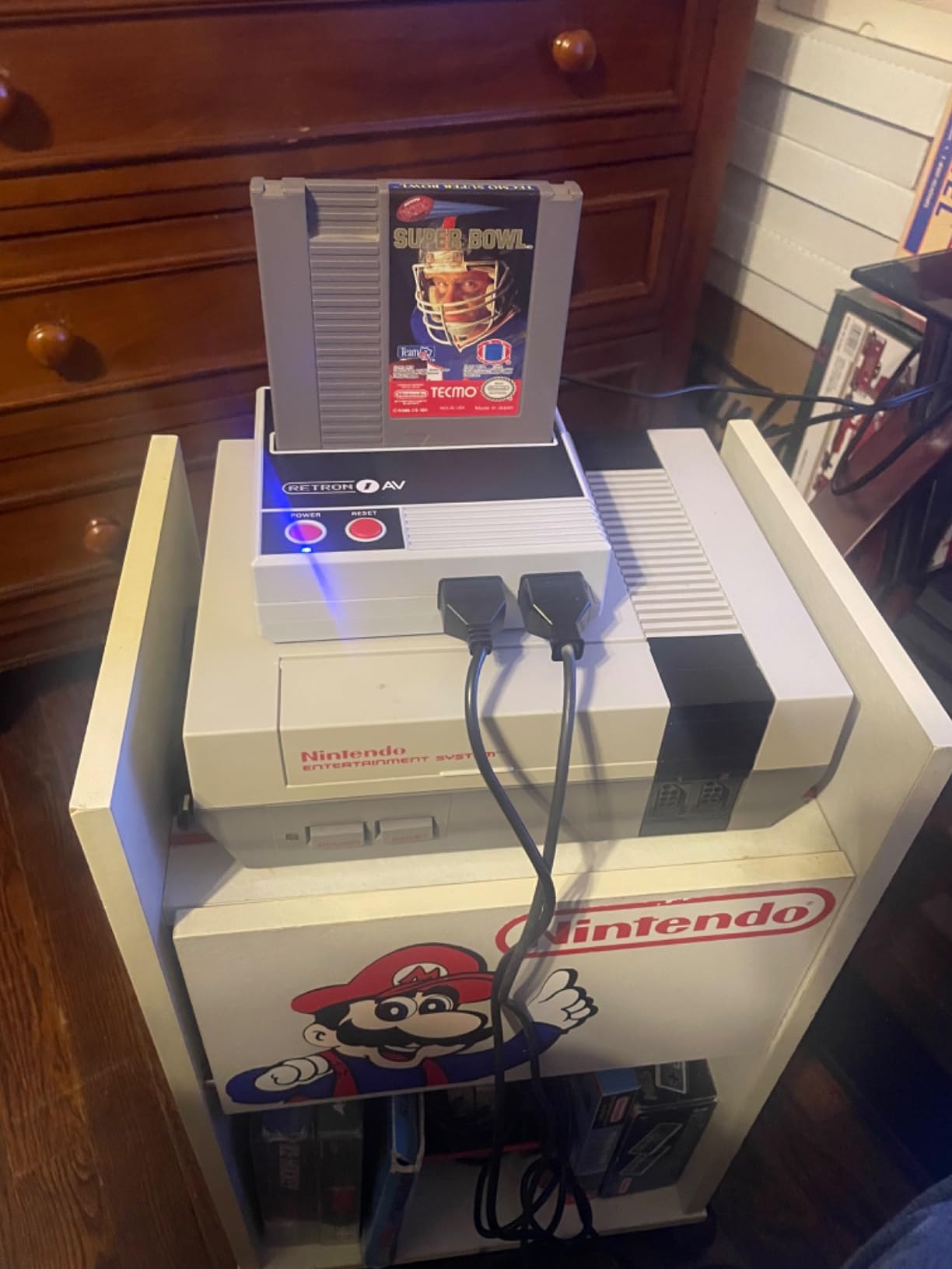Hyperkin RetroN 1 AV Gaming Console for NES (Gray) - NES customer photo 2