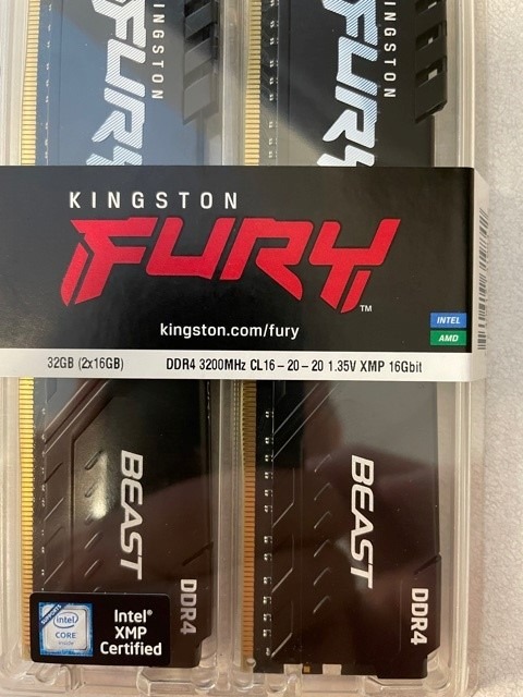 Kingston FURY Beast 32GB (2x16GB) 3200MT/s DDR4 CL16 Desktop Memory Kit of 2 customer photo 2