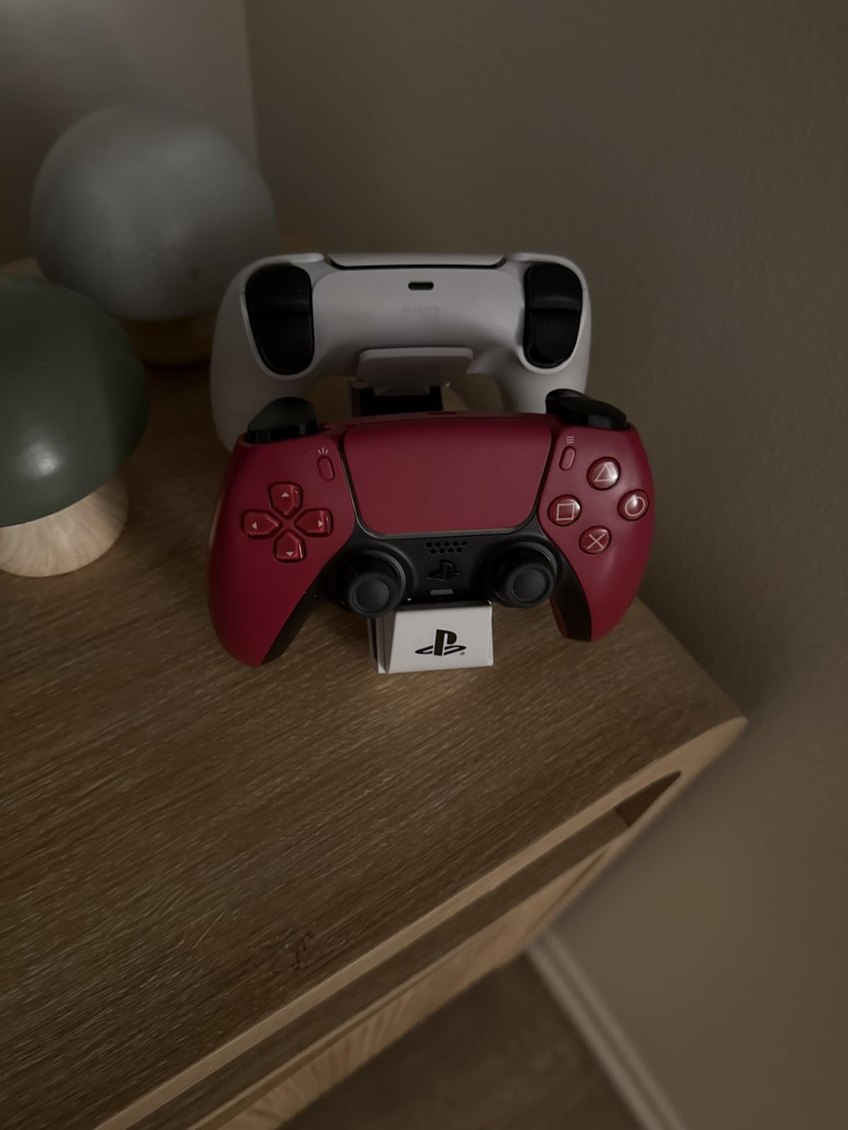PowerA Twin Charging Station for Dualsense Wireless Controllers, Dualsense Controller Charging, Charge, Sony PlayStation, PS5, Officially Licensed - PlayStation 5 customer photo 1