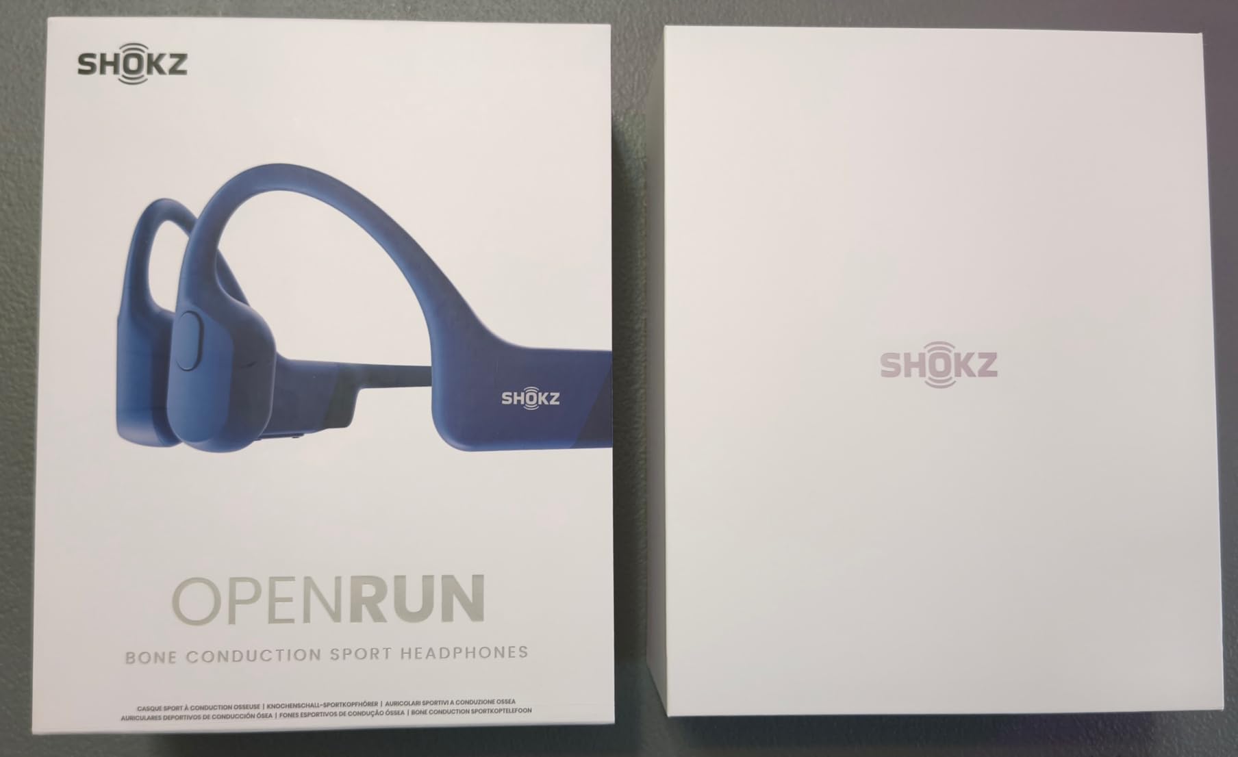 SHOKZ OpenRun (AfterShokz Aeropex) - Open-Ear Bluetooth Bone Conduction Sport Headphones - Sweat Resistant Wireless Earphones for Workouts and Running - Built-in Mic, with Headband customer photo 1