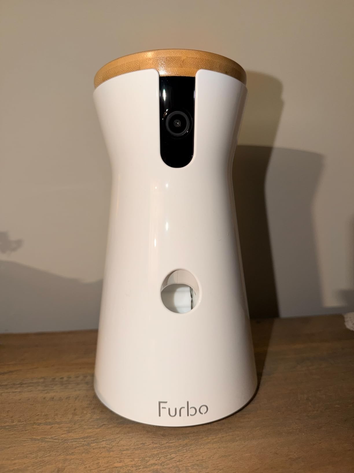Furbo 360 Degrees Dog Camera [No Monthly Fee] | 360 Degrees Rotating Live View, Barking Alerts, Treat Toss, 2-Way Audio, Night Vision, Smart Home Puppy Monitoring, No AI Alerts customer photo 1