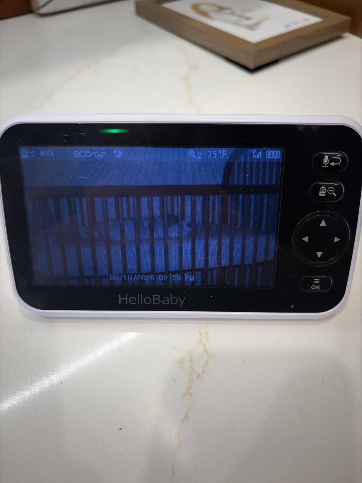 HelloBaby No WiFi Baby Monitor Camera and Audio HB6550, 5