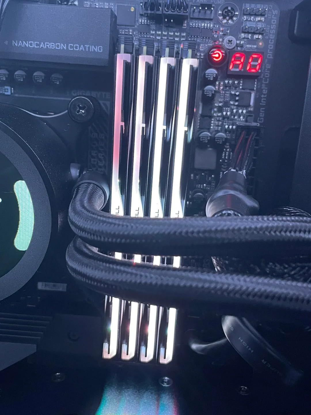 G.SKILL Trident Z5 RGB Series DDR5 RAM (Intel XMP 3.0 & AMD EXPO) 32GB (2x16GB) Up to 6000MT/s CL36-36-36-96 1.35V Desktop Computer Memory U-DIMM - Matte Black (F5-6000J3636F16GA2-TZ5RK) customer photo 2