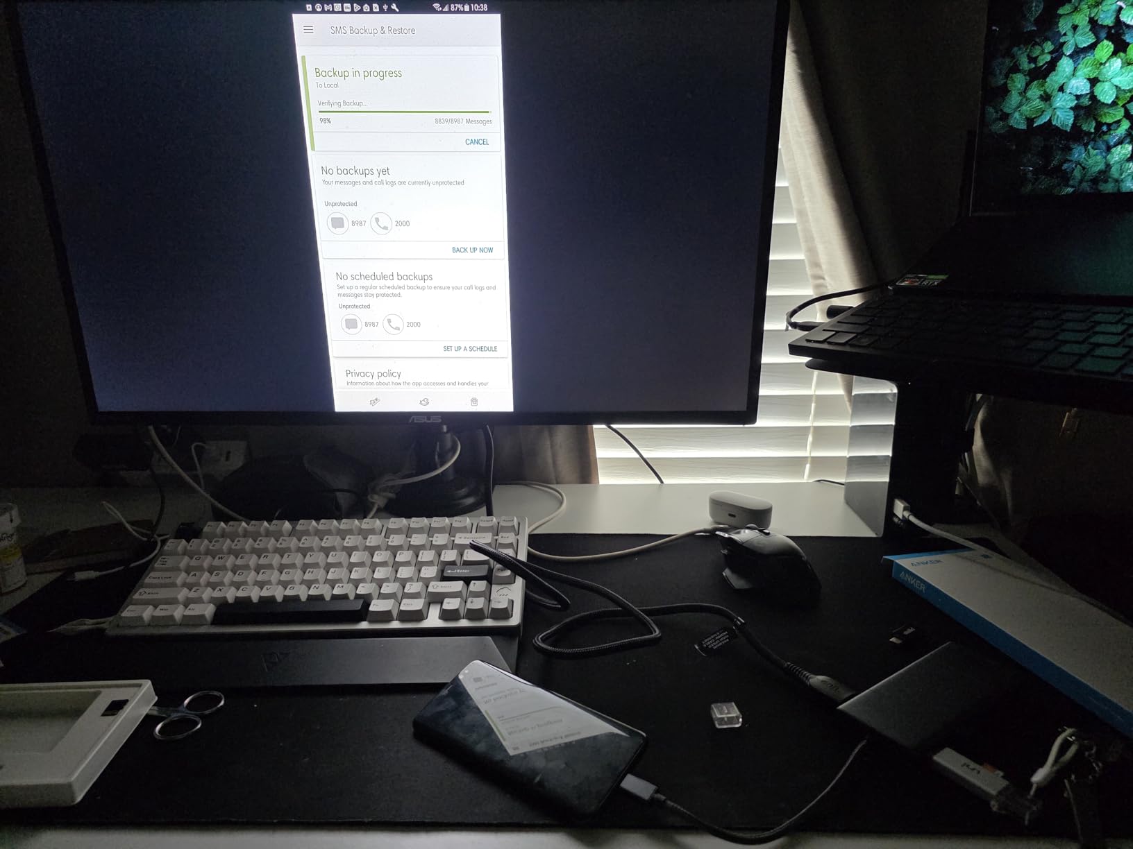 Anker USB-C Hub, 11-in-1 Docking Station Dual Monitor with 4K HDMI and DP customer photo 2