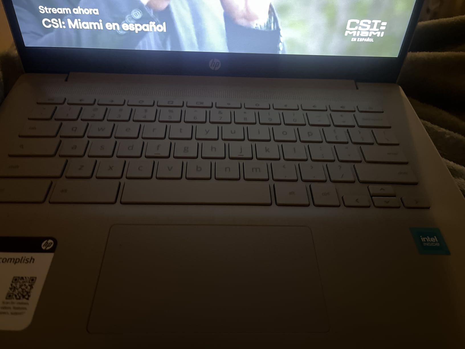 HP Chromebook 14 Laptop, Intel Celeron N4120, 4 GB RAM, 64 GB eMMC, 14