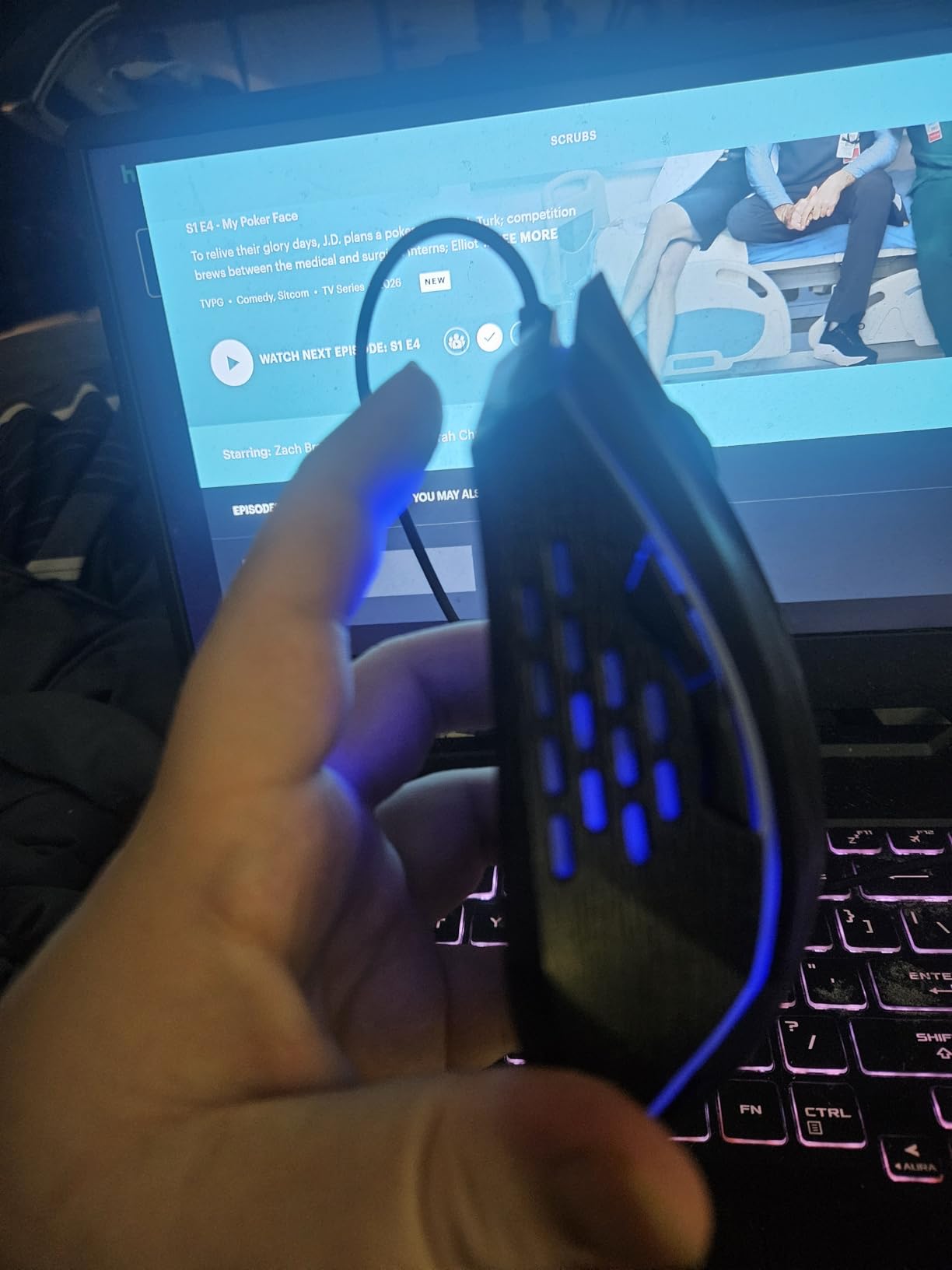 Wired Gaming Mouse with Fan, Cooling Fan Honeycomb PC Mouse | RGB Led Gaming Mouse for Laptop, Silent Click & 4 DPI Levels - No Sweaty Palm customer photo 2