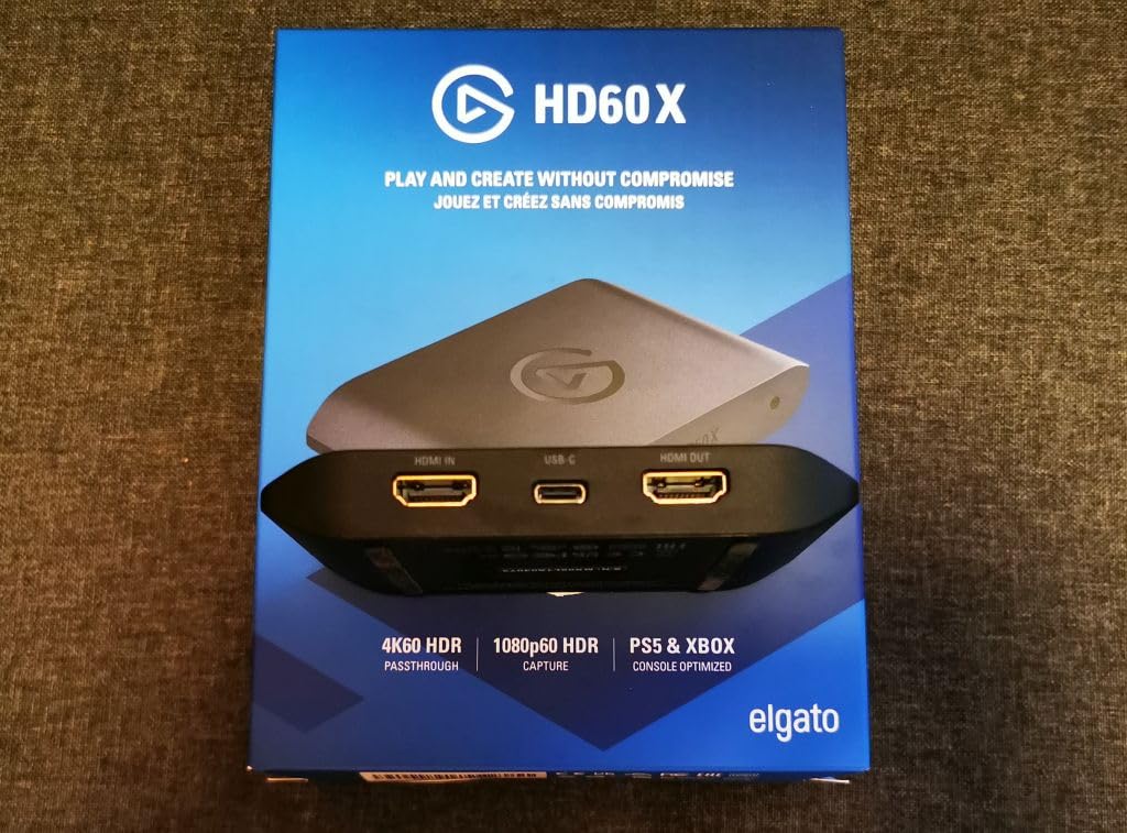 Elgato HD60 X Capture Card for PS5, Xbox Series X/S, Switch 2 | 1080p60 HDR10 or 4K30 capture, Ultra-low latency, Driverless plug and play, Works with OBS and more, PC/Mac compatible customer photo 2