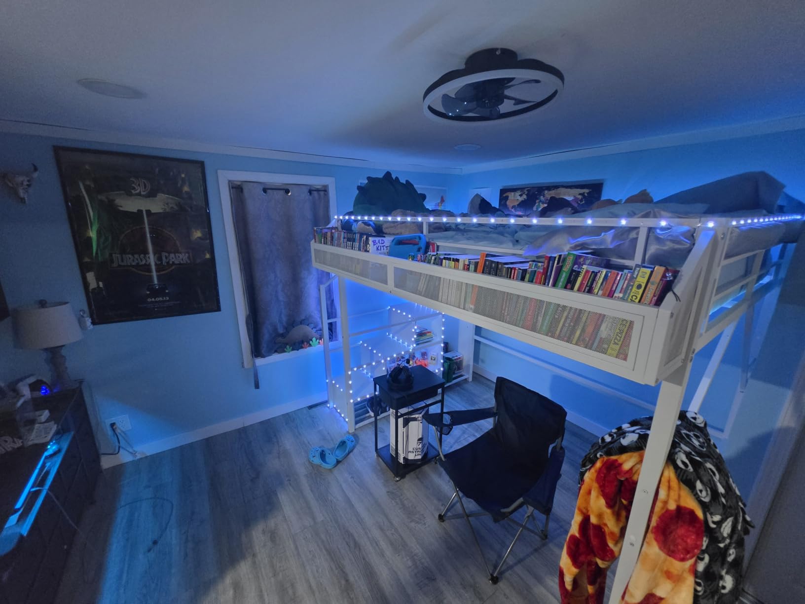 KSIPZE 100ft Led Strip Lights RGB Music Sync Color Changing Led Lights with Smart App Control Remote Led Lights for Bedroom Room Lighting Flexible Home Decor customer photo 2