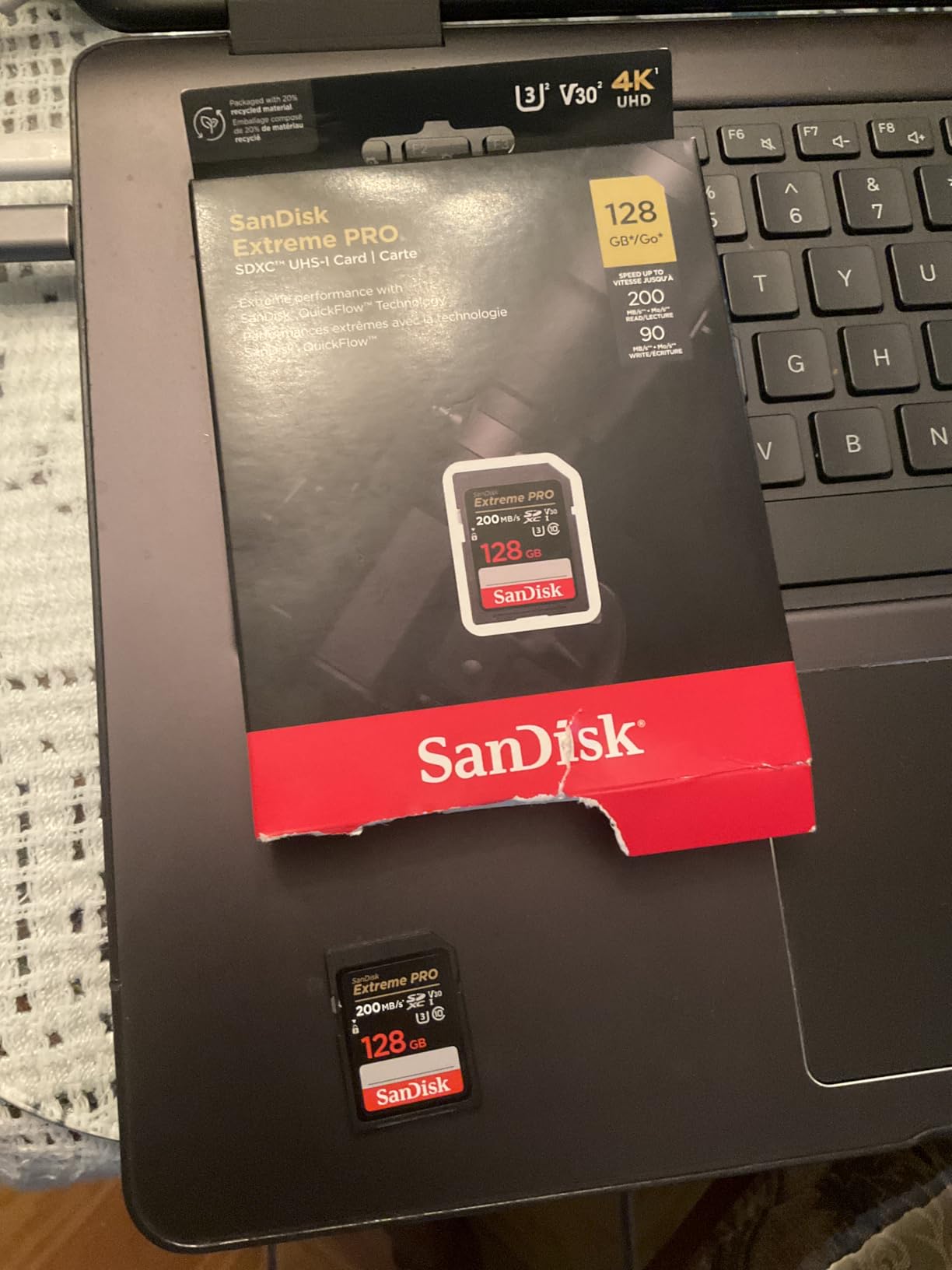 SanDisk 256GB Extreme PRO SDXC UHS-I Memory Card - C10, U3, V30, 4K UHD, SD Card - SDSDXXD-256G-GN4IN customer photo 1