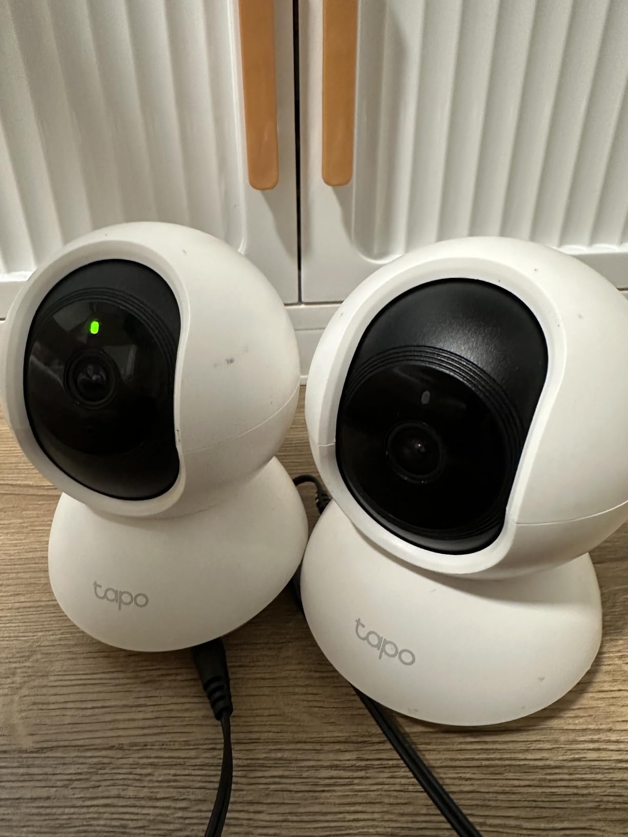 Tapo 2K Pan/Tilt Security Camera for Baby Monitor, Dog Camera w/Motion Detection, 2-Way Audio Siren, Night Vision, Cloud&SD Card Storage, Works w/Alexa & Google Assistant, 2-Pack (Tapo C210P2) customer photo 2