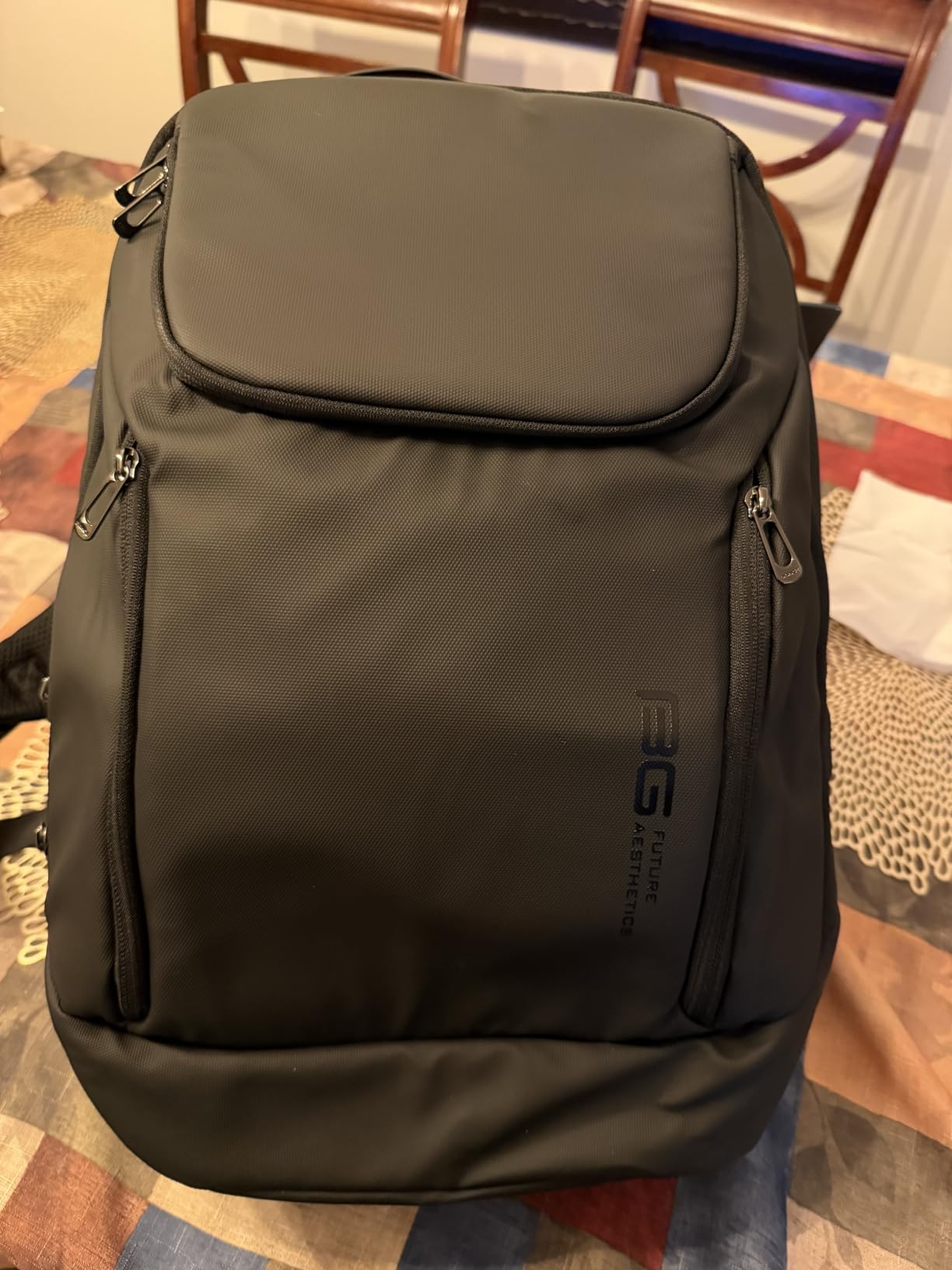 BANGE Business Smart Backpack Waterproof fit 15.6 Inch Laptop Backpack with USB Charging Port, Travel Durable Backpack customer photo 1