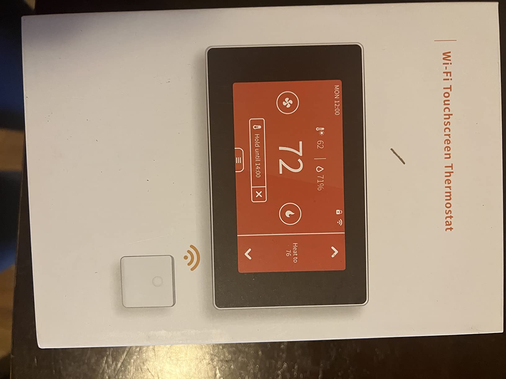 MoesGo Programmable WiFi Smart Thermostat for Home, No C-Wire Required by C-Wire Adapter customer photo 1