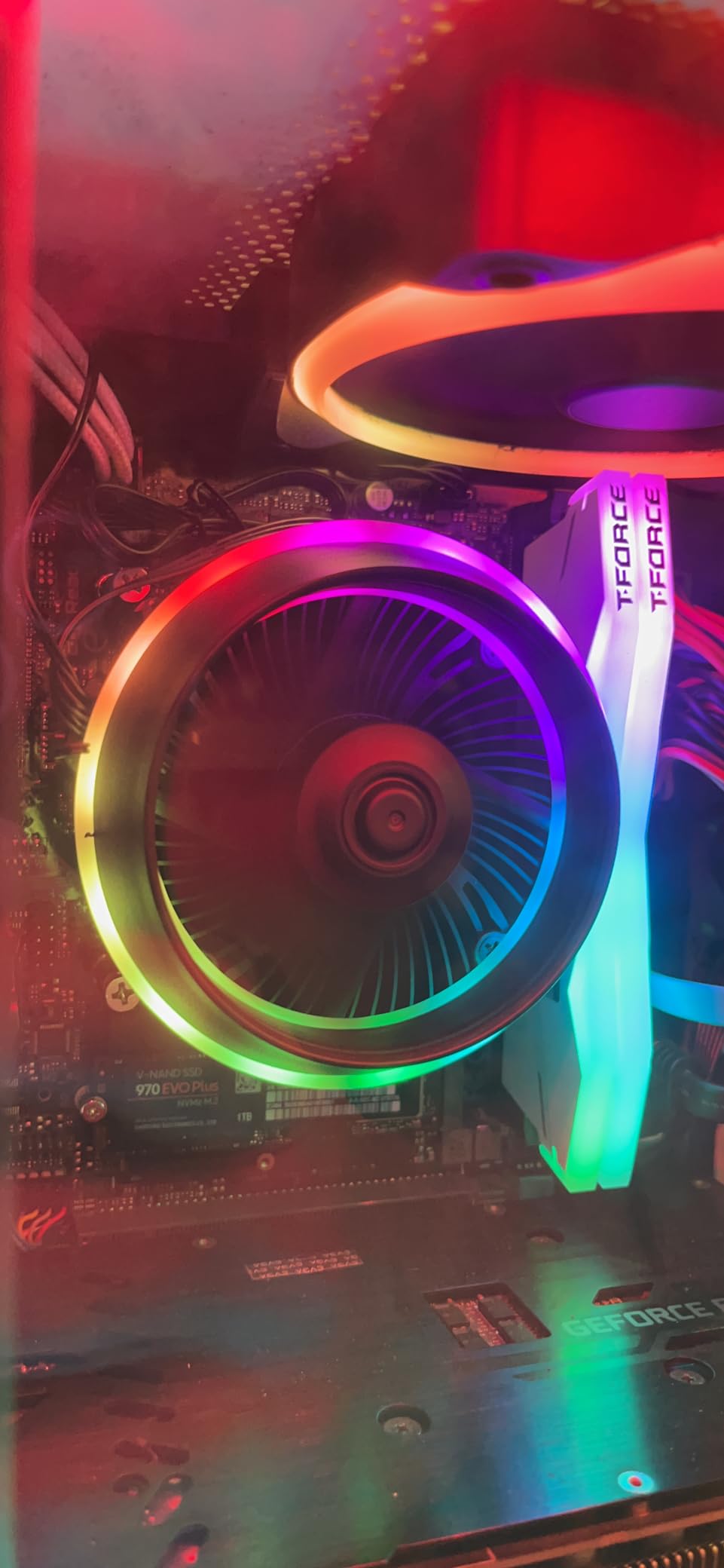 Vetroo Eclipse 90mm Low-Profile ARGB CPU Cooler | Compact Design, 4-Pin PWM Fan, Premium Aluminum Fins, 95W TDP Air Cooling for Intel LGA 1851 & 1700 Only customer photo 1