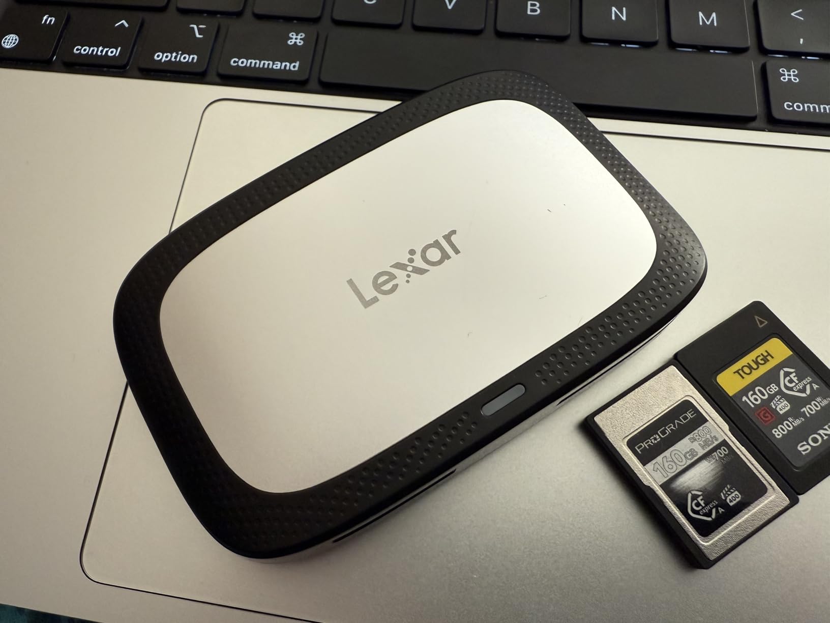 Lexar CFexpress Type A/SD Card Reader, Up to 10Gbps, USB 3.2 Gen 2 | Dual-slot Simultaneous Offload, Compact, Includes USB-C/A Cable customer photo 2
