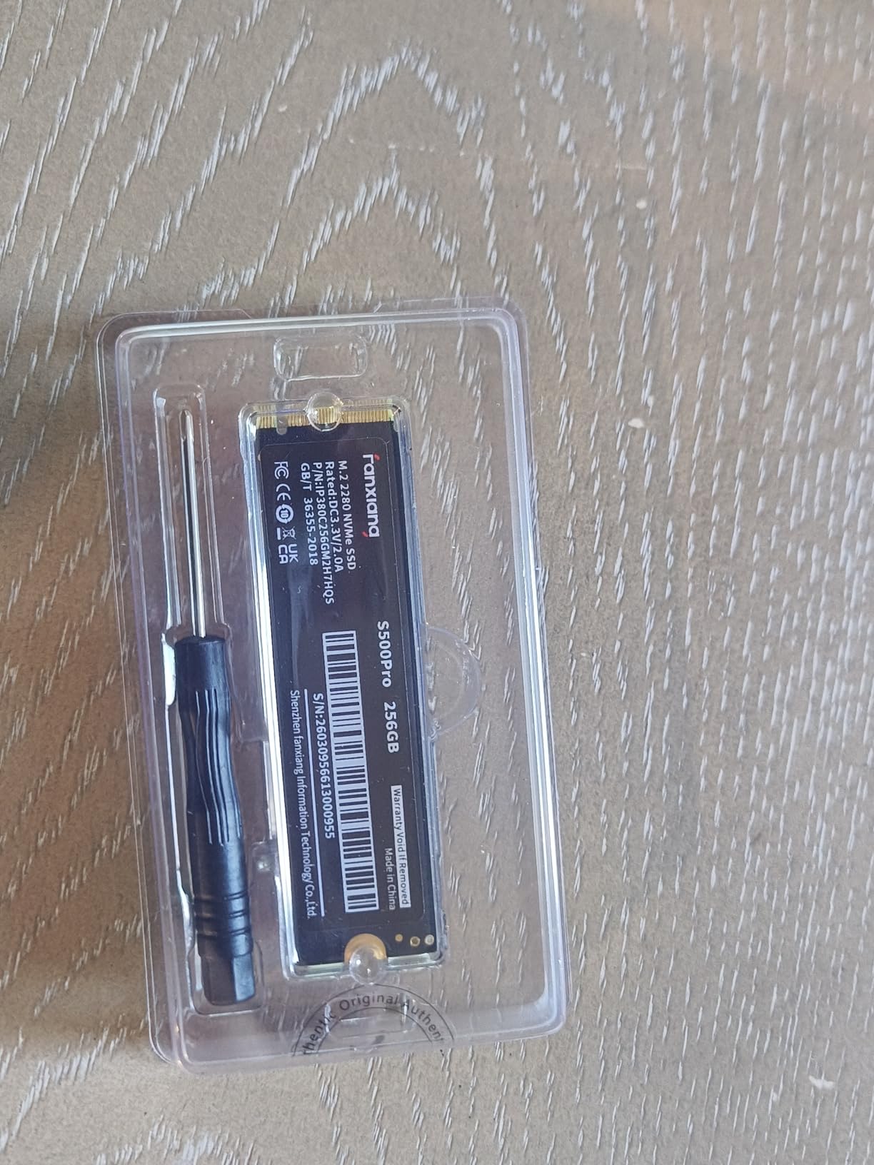 fanxiang S500 Pro 512GB NVMe SSD M.2 PCIe Gen3x4 2280 Internal Solid State Drive, SLC Cache 3D NAND TLC, Up to 3200MB/s, Compatible with Laptop and PC Desktops(Black) customer photo 2