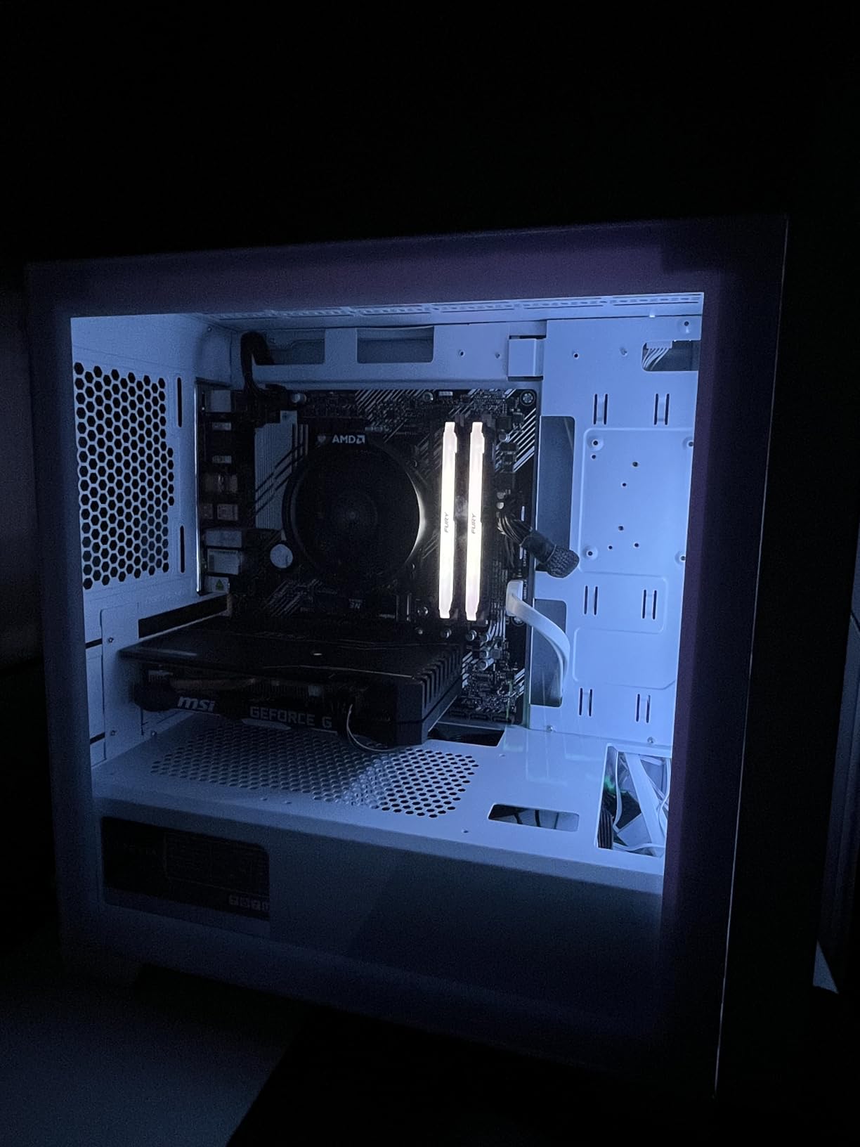ASUS Prime B550M-A WiFi II AMD Micro ATX Motherboard with PCIe 4.0, WiFi 6, ECC Memory, HDMI 2.1, RGB Header customer photo 2