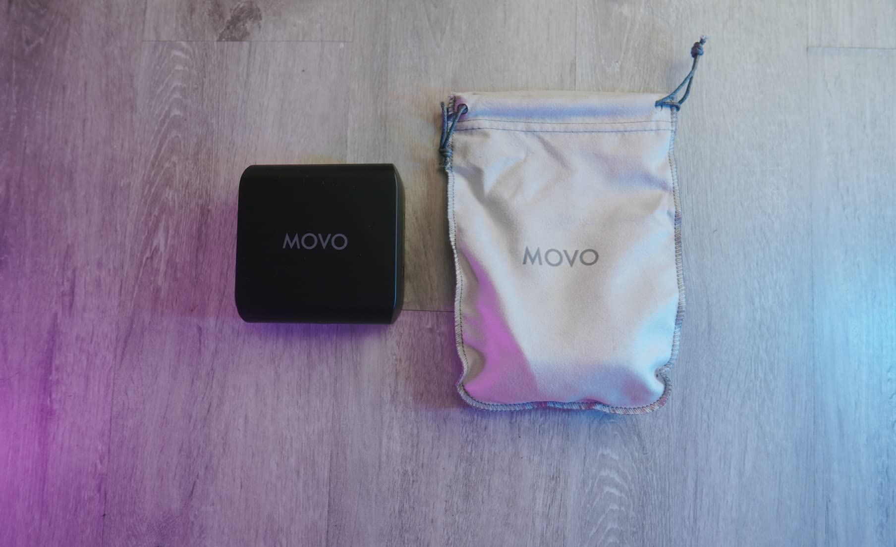 Movo WMX-2 Wireless Camera Microphone with Charging Case - Lavalier Mic for DSLR Cameras, Vlogging, Content Creation, Filmmaking customer photo 2