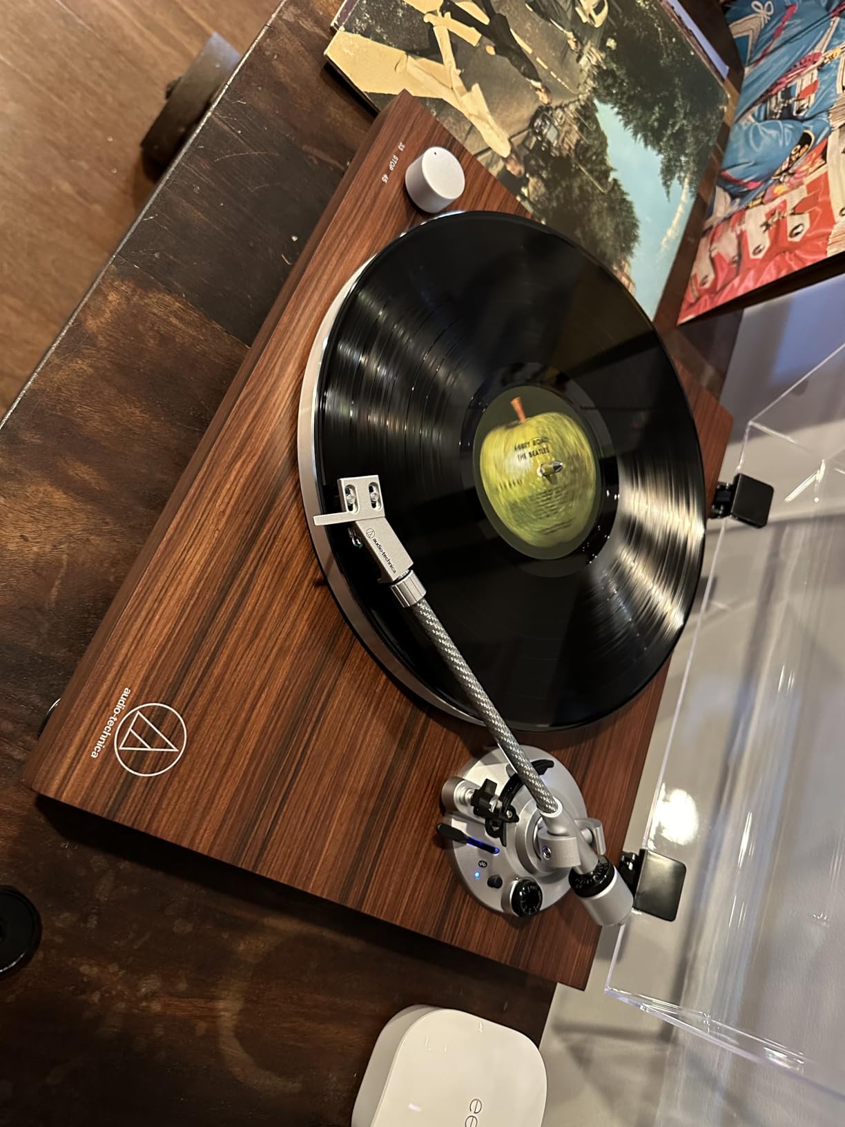 Audio-Technica AT-LPW50BT-RW Manual Belt-Drive Turntable, Rosewood customer photo 2