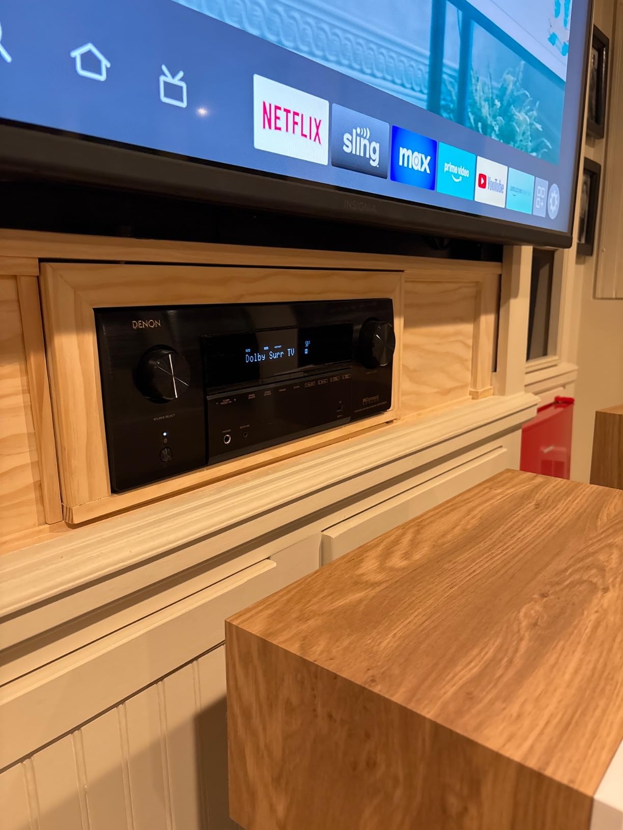 Denon AVR-X2800H 7.2 Channel Home Theater AV Receiver (95W x 7) - 8K UHD, Dolby Atmos, DTS Virtual:X, HDR10+, Dynamic HDR, HEOS Built-In, Bluetooth & Wi-Fi Amp, Dual Sub Outputs, Multi-Room Music customer photo 1