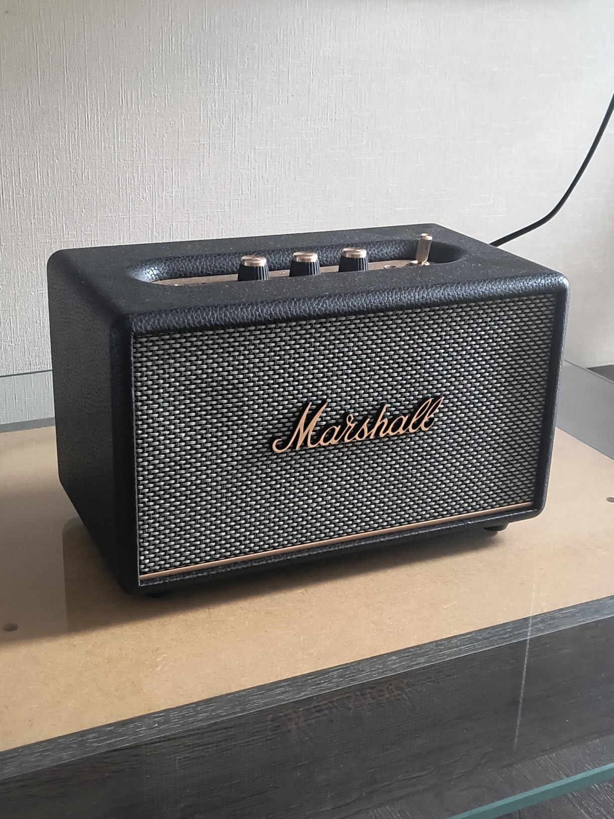 Marshall Acton III Bluetooth Home Speaker - Black customer photo 1