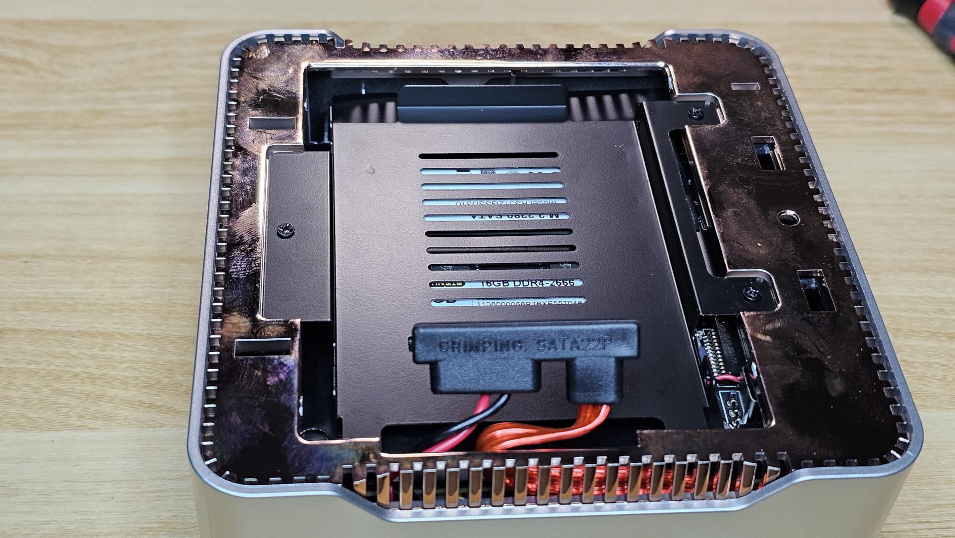 KAMRUI Pinova P2 Mini PC, AMD Ryzen 7330U(4 Cores, 8 Threads, Up to 4.3GHz), 16GB RAM 256GB SSD, Zen3 Architecture 7nm Processor, 8MB L3 Smart Cache Mini Computers,Triple 4K Display Home/Business customer photo 2