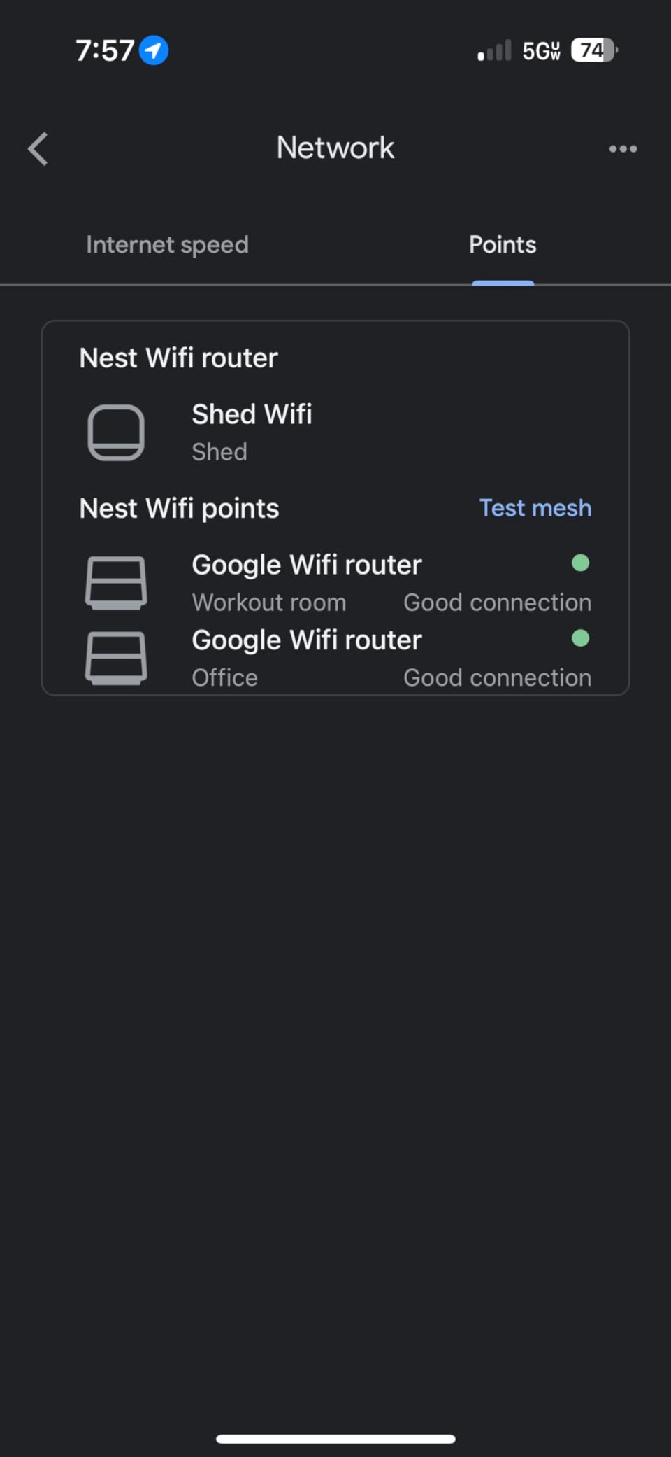 Google Nest WiFi Pro - Wi-Fi 6E - Reliable Home Wi-Fi System with Fast Speed and Whole Home Coverage - Mesh Router - Snow customer photo 2