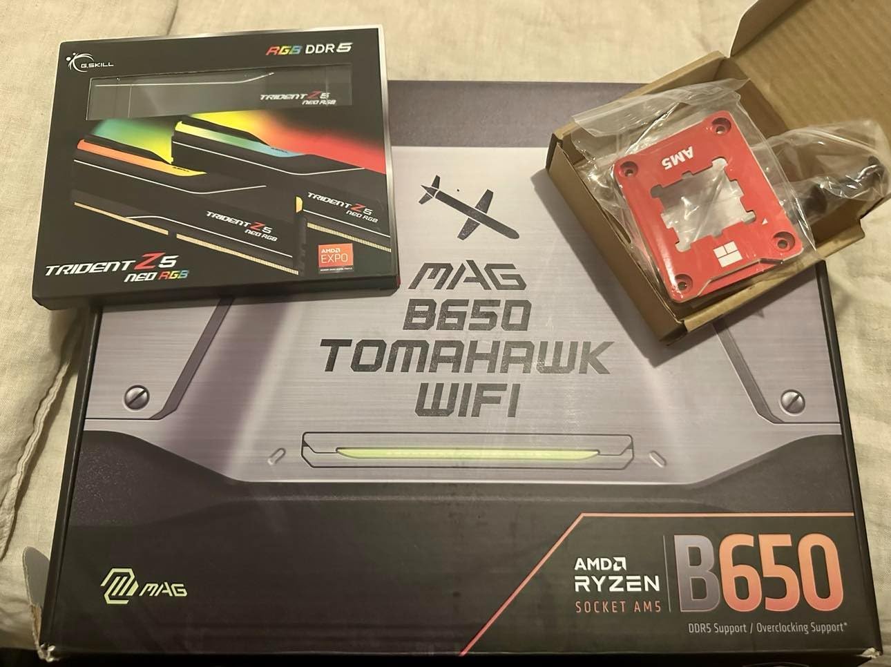 Trident Z5 Neo RGB Series DDR5 RAM (AMD EXPO & Intel XMP 3.0) 32GB (2x16GB) Up to 6000MT/s CL36-36-36-96 1.35V Desktop Computer Memory U-DIMM - Matte Black (F5-6000J3636F16GX2-TZ5NR) customer photo 2