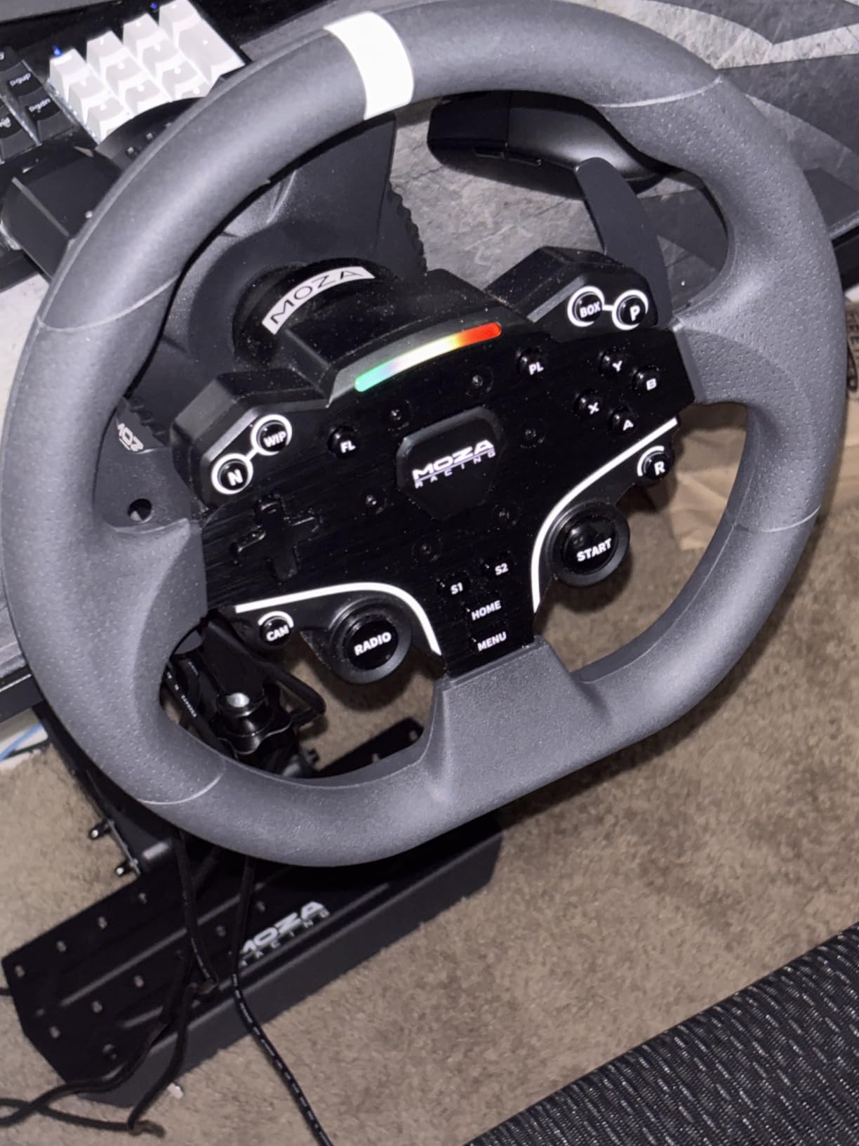 MOZA R3 Racing Wheel and Pedals Bundle for PC customer photo 2
