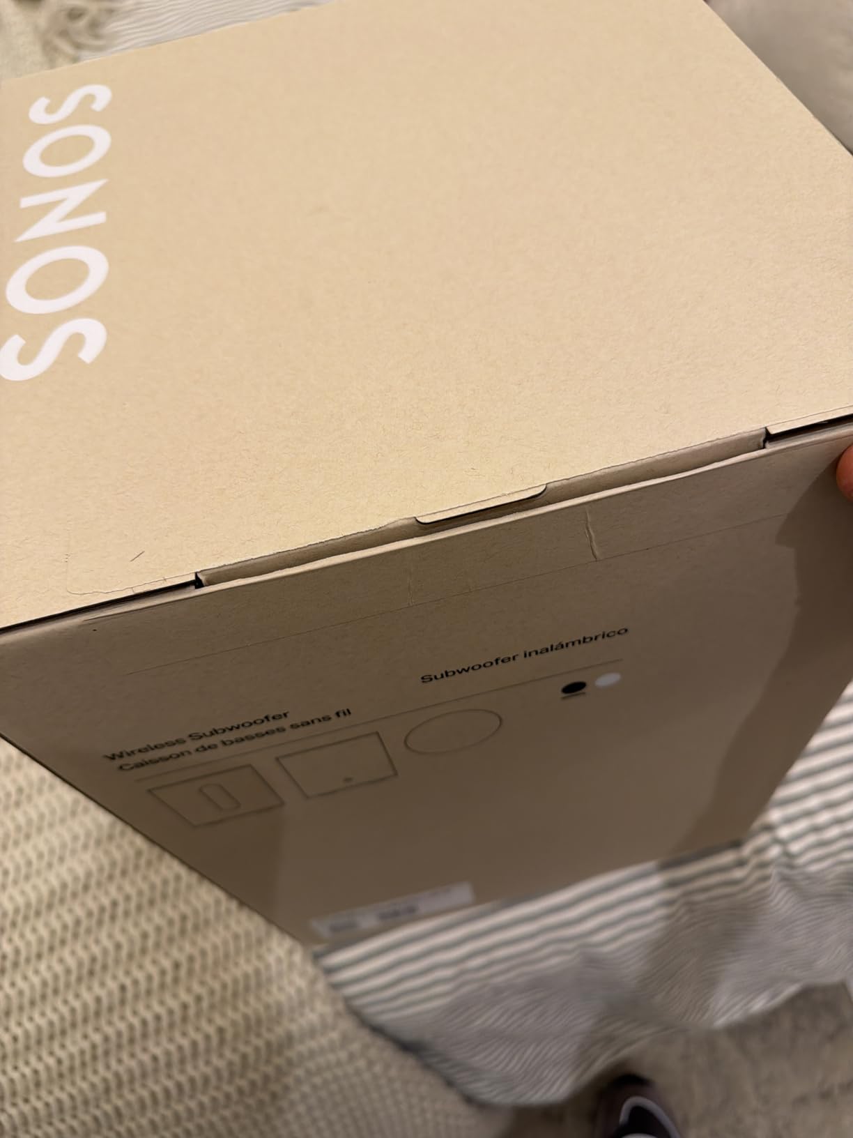 Sonos Sub Mini - Black - Compact Wireless Subwoofer | Dual 6