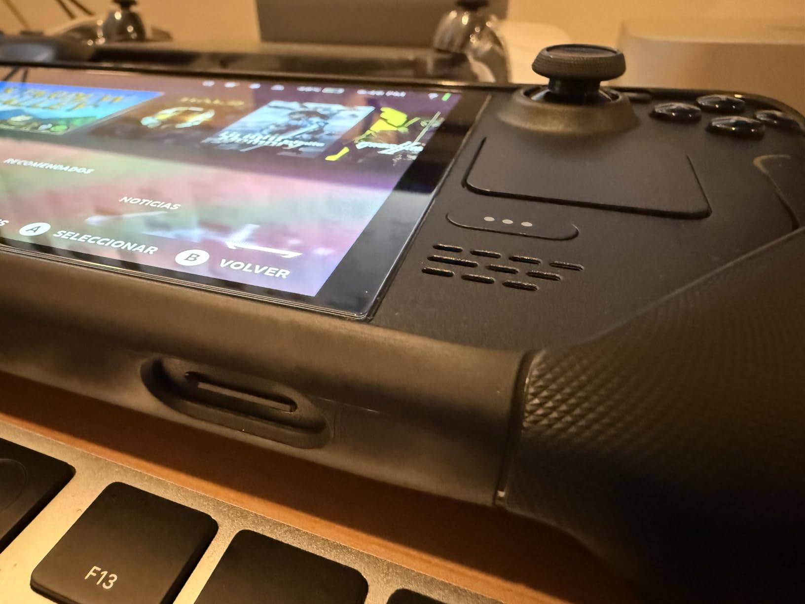 Spigen Tempered Glass Screen Protector [GlasTR EZ Fit] Designed for Steam Deck OLED/Steam Deck [9H Hardness] customer photo 2