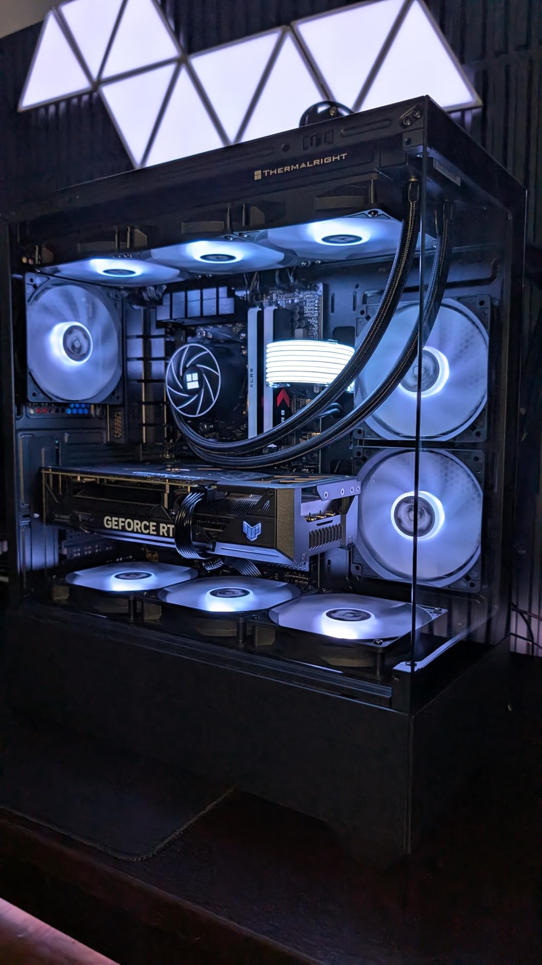 ASUS TUF Gaming B650-PLUS WiFi AMD B650 AM5 Ryzen Desktop 9000 8000 and 7000 ATX Motherboard, 14 Power Stages, PCIe 5.0 M.2, DDR5 Memory, WiFi 6 and 2.5 Gb Ethernet, USB4 Support Aura Sync customer photo 1