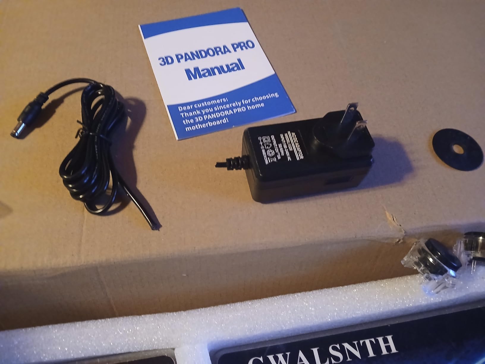 GWALSNTH 32000 in 1 Pandora Box 60S Arcade Game Console,1280X720 Display,Search/Save/Hide/Pause Games,Two Separate joysticks,1-4 Players customer photo 2